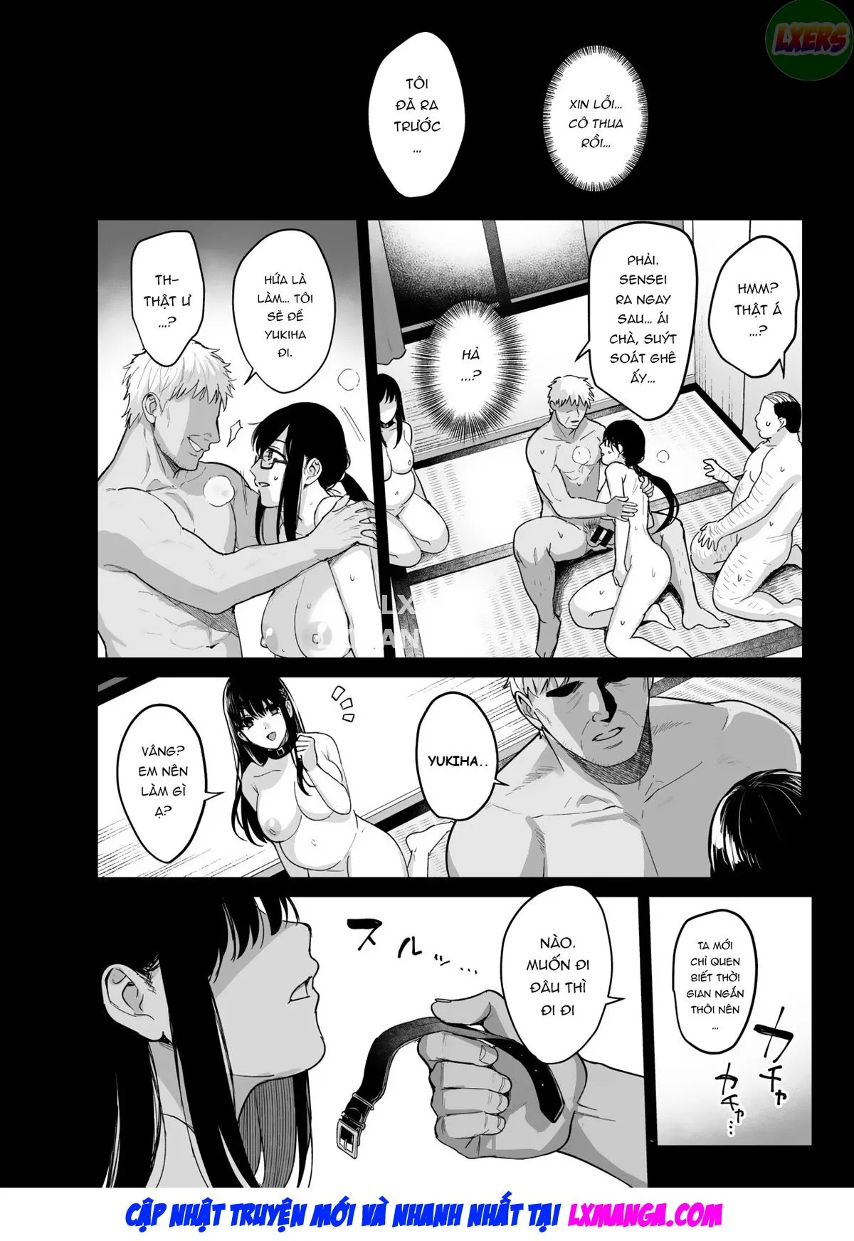 HentaiVN.net - Ảnh 32 - Toshoshitsu no Kanojo [Seiso na Kimi ga Ochiru made ; 図書室ノ彼女～清楚ナ君ガ堕チルマデ] - Chap 6 ~Onna Kyoushi ga Ochiru made