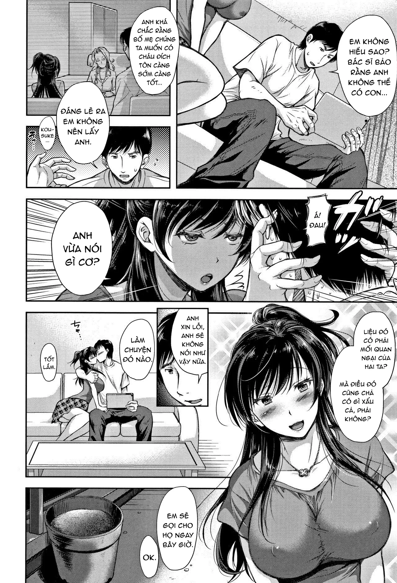 HentaiVN.net - Ảnh 6 - Tane no Nai Hachi [A Seedless Flowerpot] - Chap 1