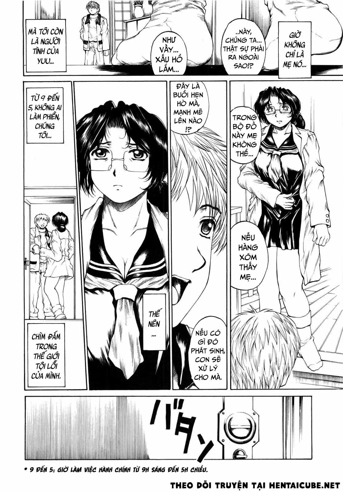 HentaiVN.net - Ảnh 15 - 9-Ji Kara 5-ji Made no Koibito [Nine to Five Lover] - Chap 3.5