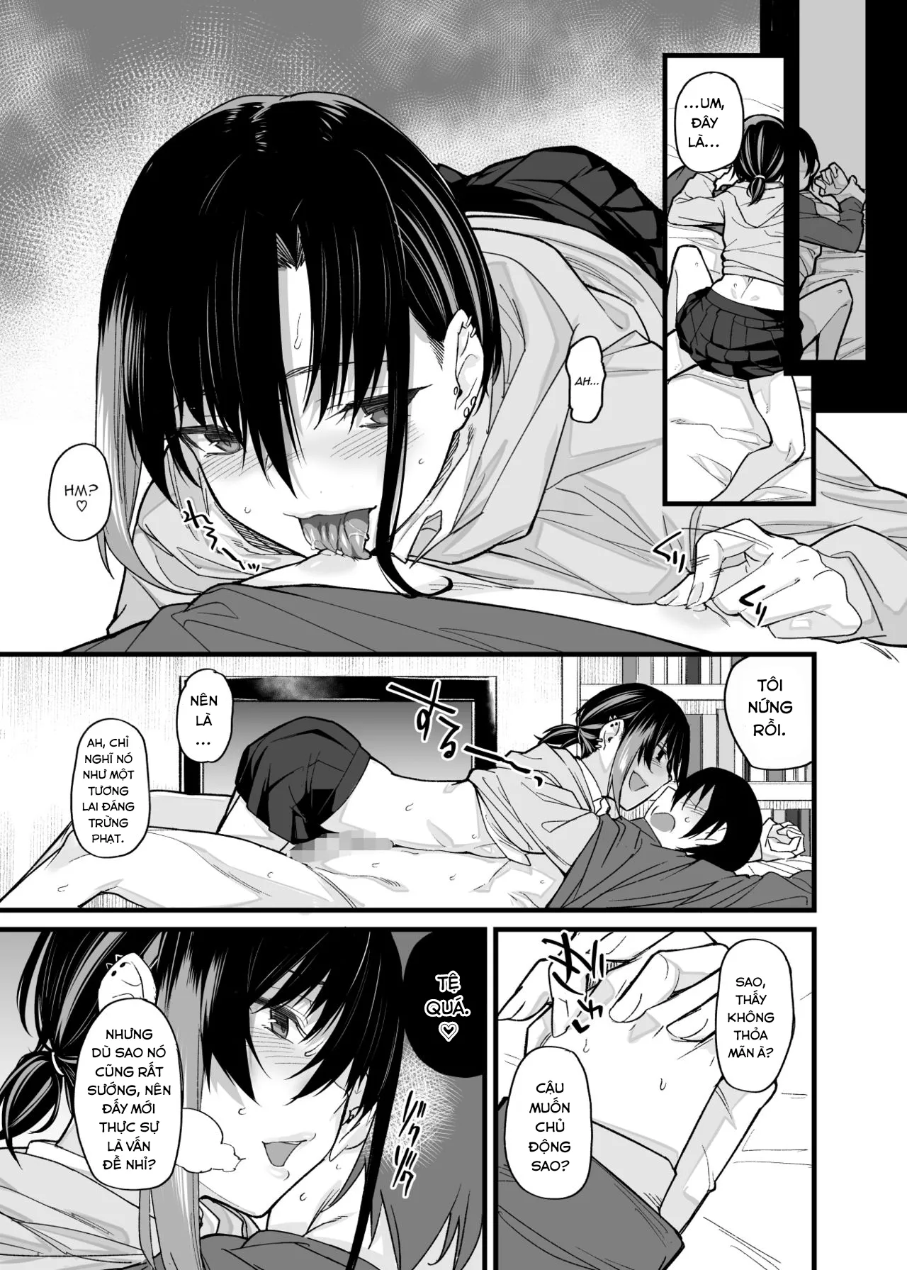 HentaiVN.net - Ảnh 15 - Boku no Ie ga Class no Furyou Musume ni Iribitararete iru Ken. - Chap 1