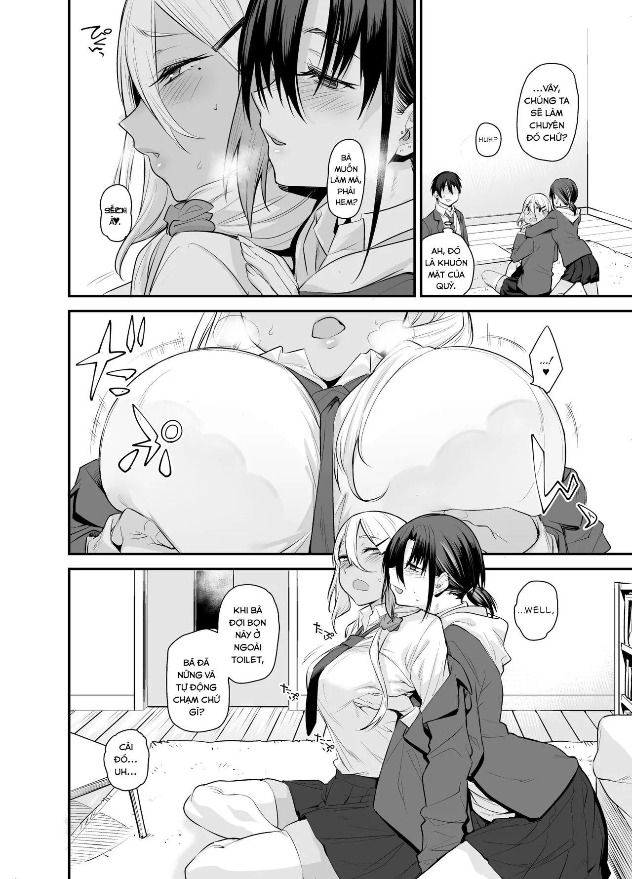 HentaiVN.net - Ảnh 15 - Boku no Ie ga Class no Furyou Musume ni Iribitararete iru Ken. - Chap 2.1
