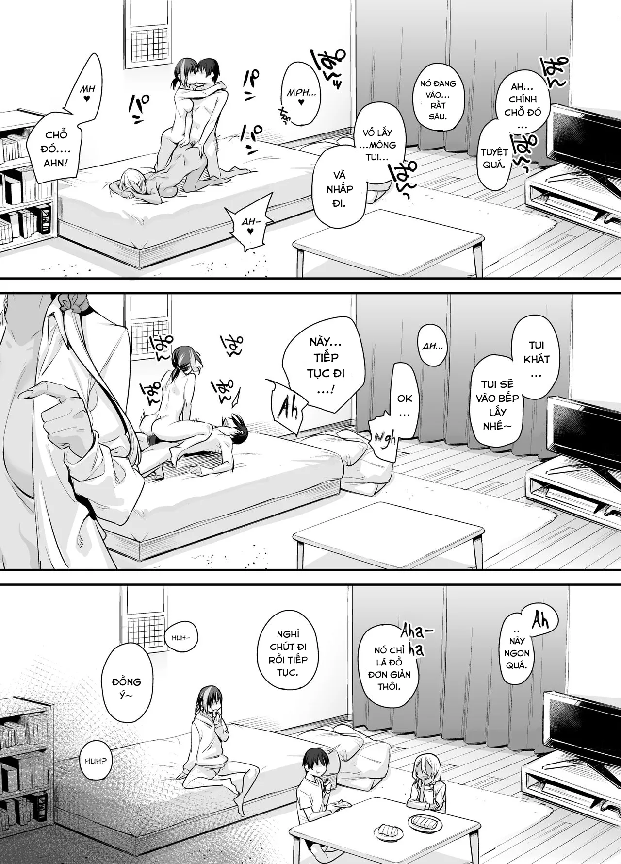 HentaiVN.net - Ảnh 22 - Boku no Ie ga Class no Furyou Musume ni Iribitararete iru Ken. - Chap 2 - [END]