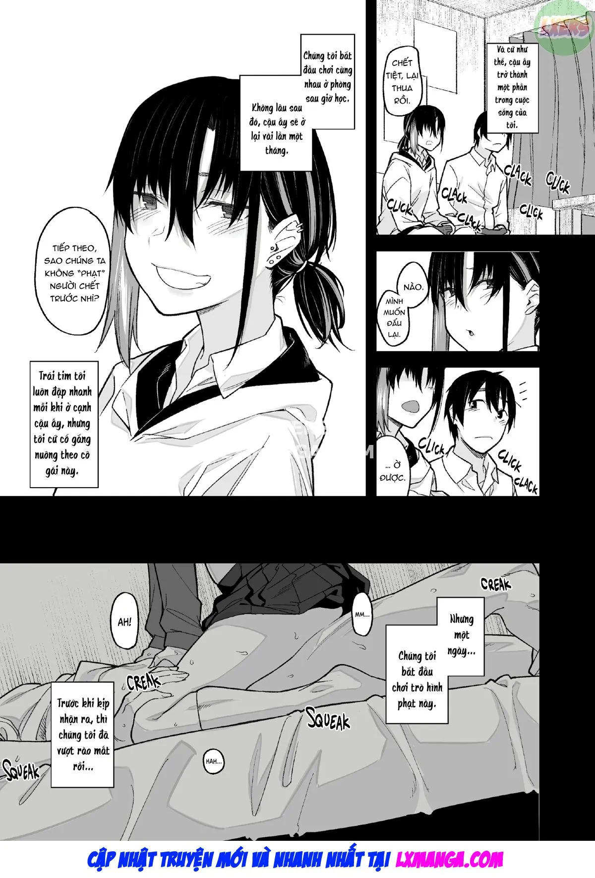 HentaiVN.net - Ảnh 15 - Boku no Ie ga Class no Furyou Musume ni Iribitararete iru Ken. - Chap 1 - Không che