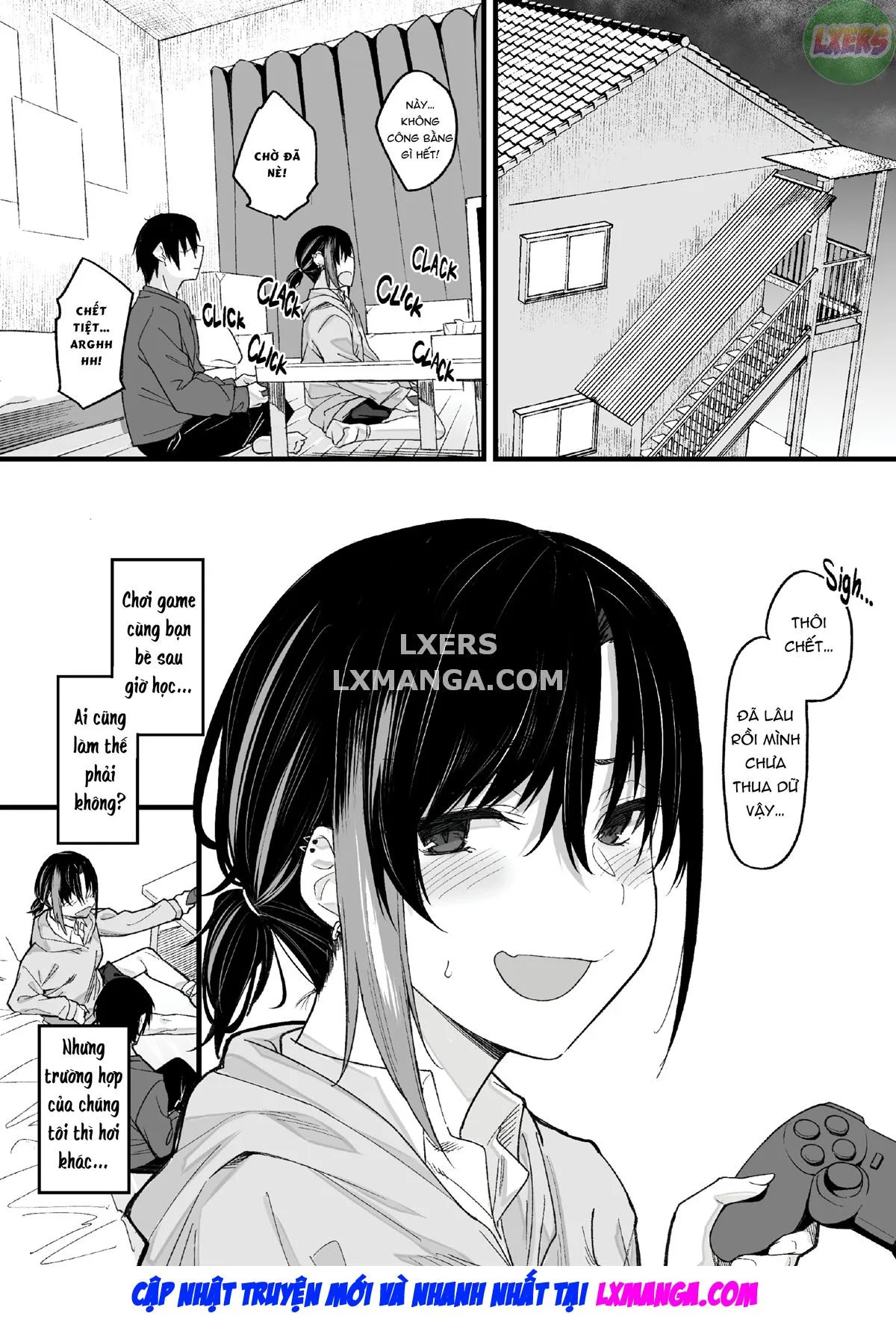 HentaiVN.net - Ảnh 5 - Boku no Ie ga Class no Furyou Musume ni Iribitararete iru Ken. - Chap 1 - Không che