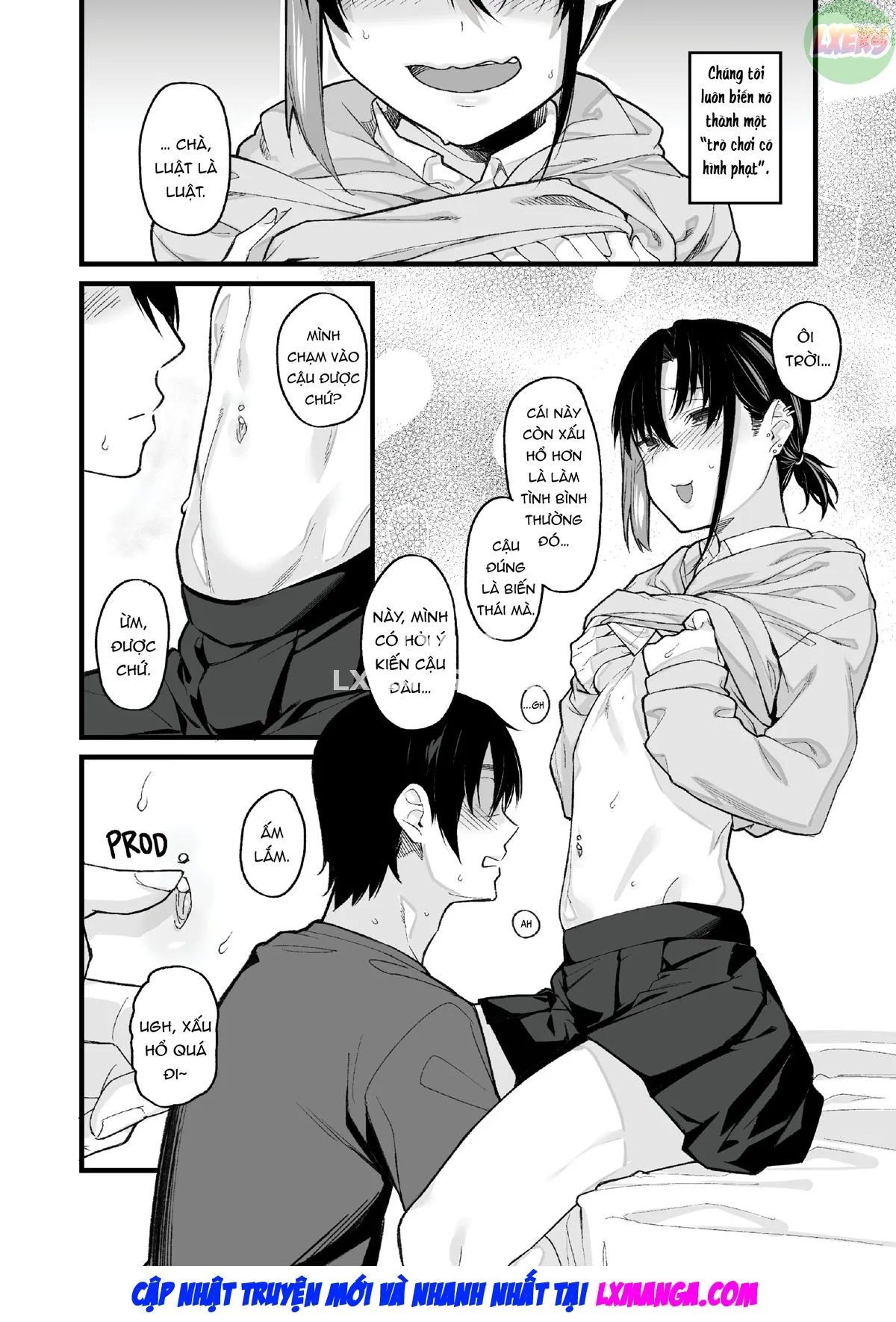 HentaiVN.net - Ảnh 6 - Boku no Ie ga Class no Furyou Musume ni Iribitararete iru Ken. - Chap 1 - Không che