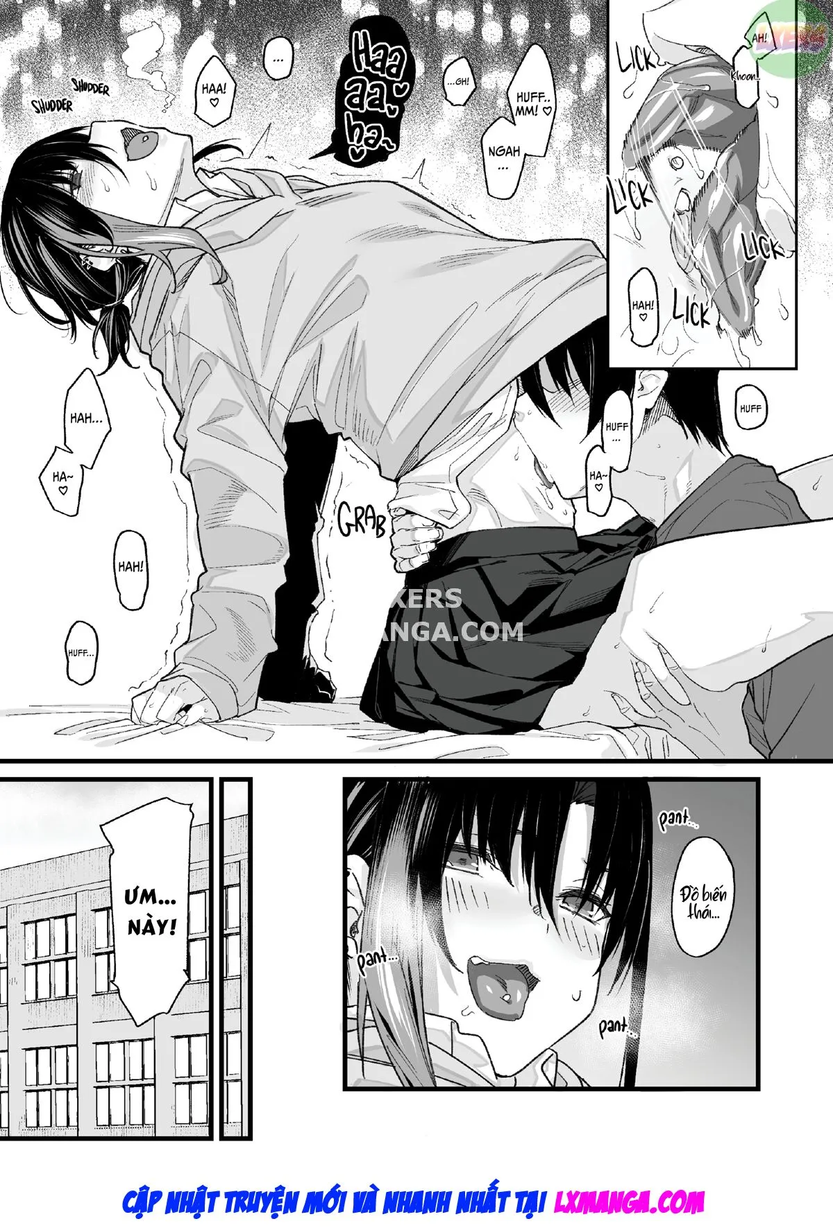 HentaiVN.net - Ảnh 9 - Boku no Ie ga Class no Furyou Musume ni Iribitararete iru Ken. - Chap 1 - Không che