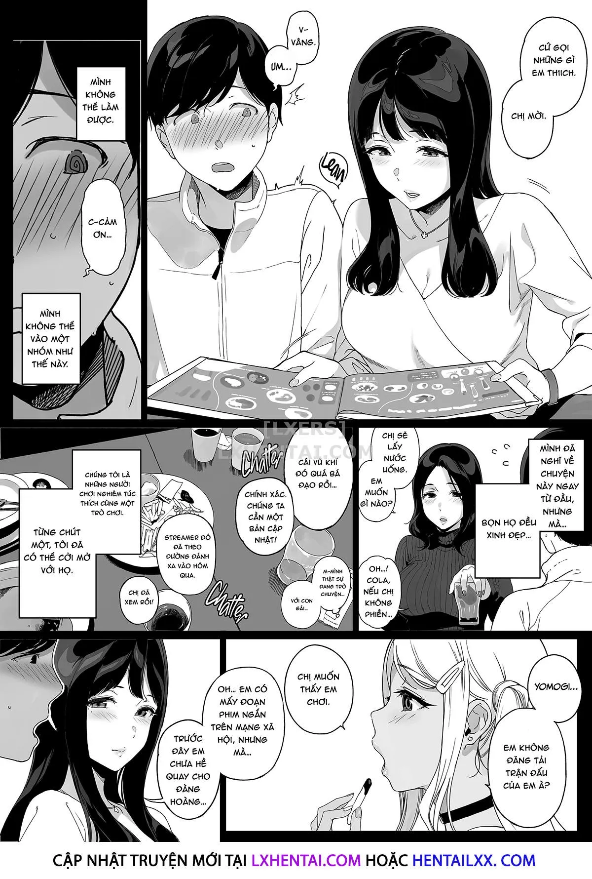 HentaiVN.net - Ảnh 12 - Gaming Harem - Chap 1