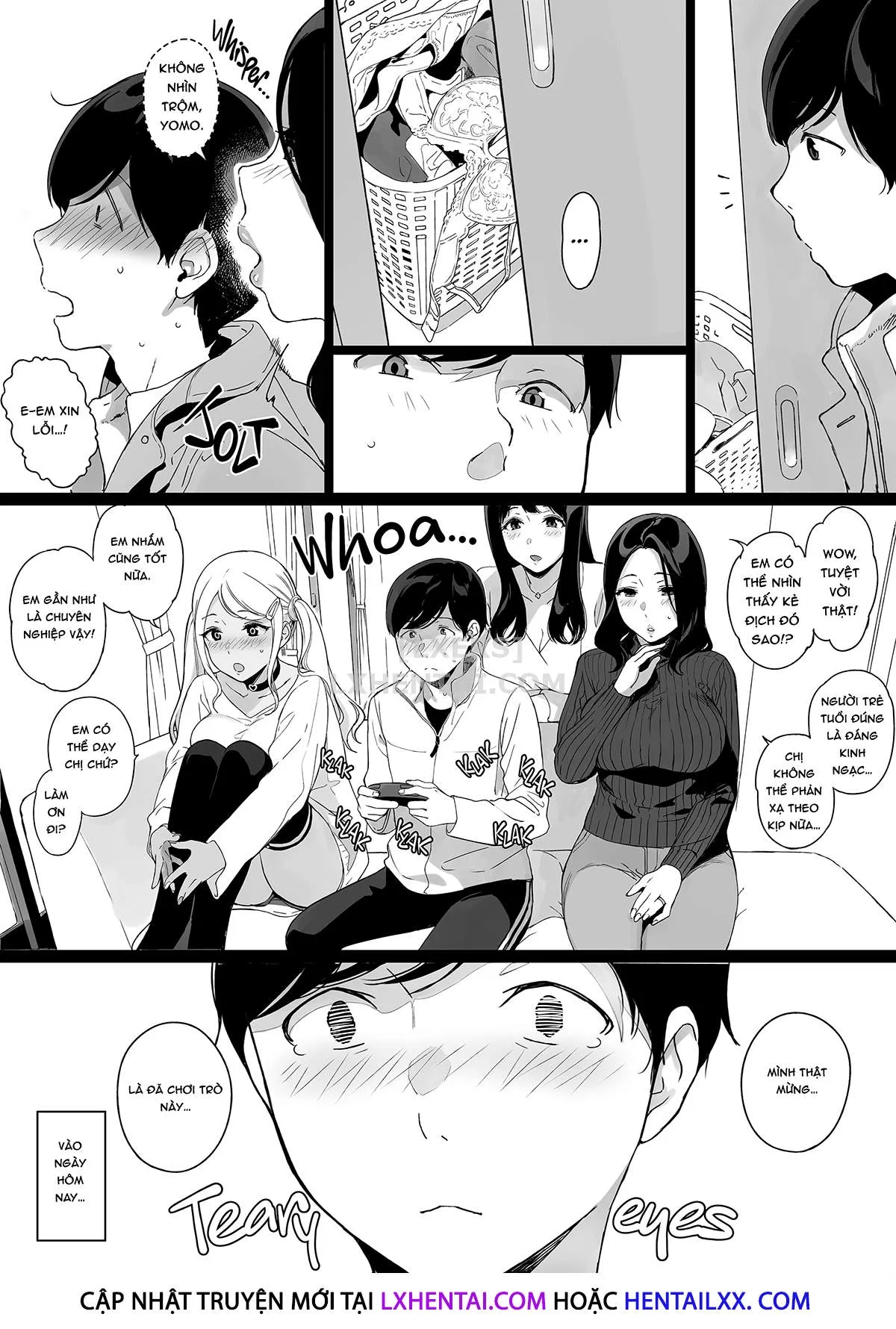 HentaiVN.net - Ảnh 14 - Gaming Harem - Chap 1