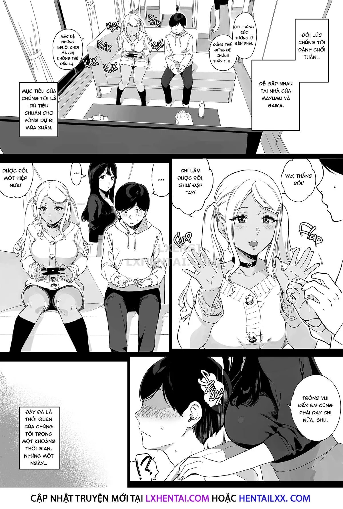 HentaiVN.net - Ảnh 17 - Gaming Harem - Chap 1