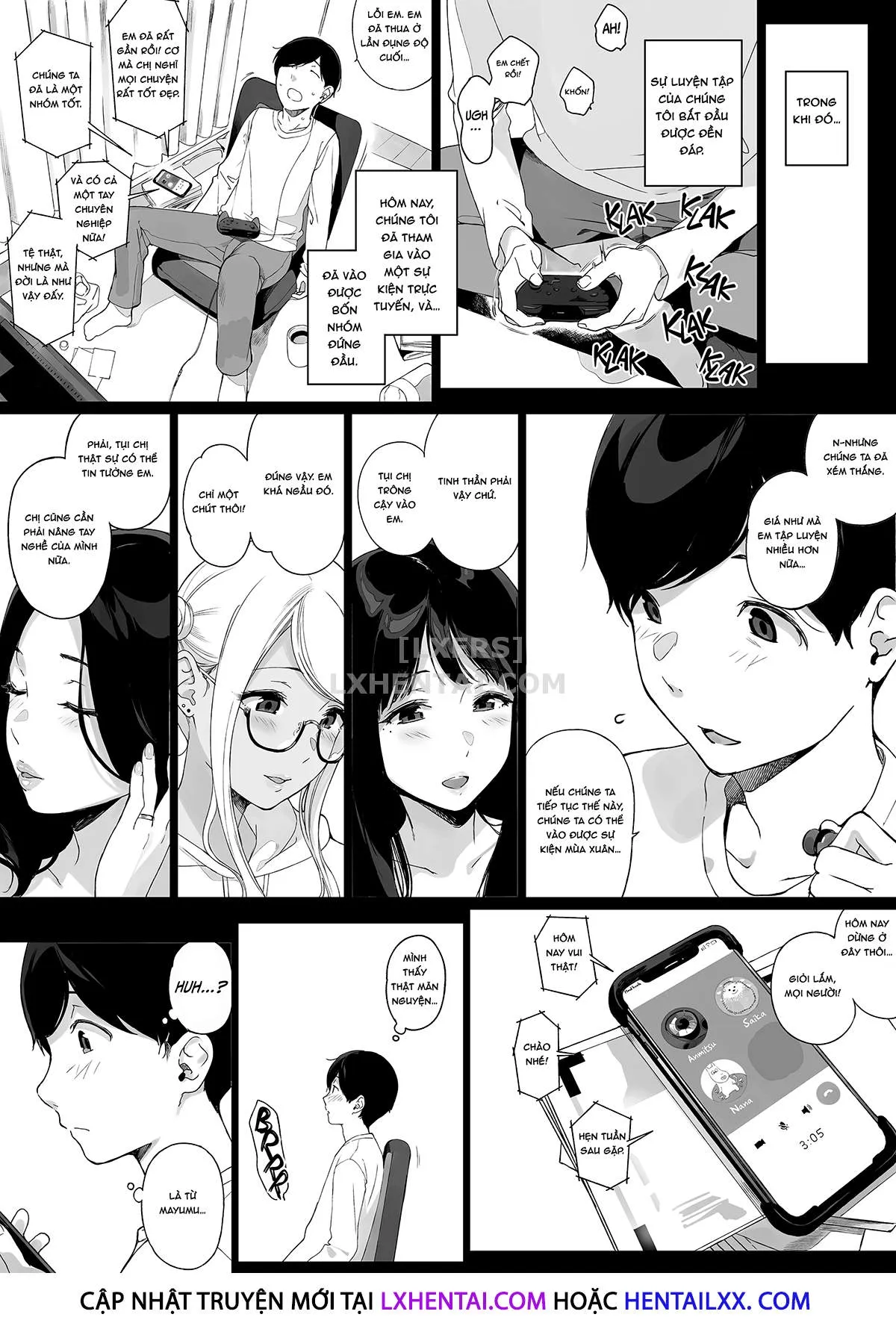 HentaiVN.net - Ảnh 32 - Gaming Harem - Chap 1