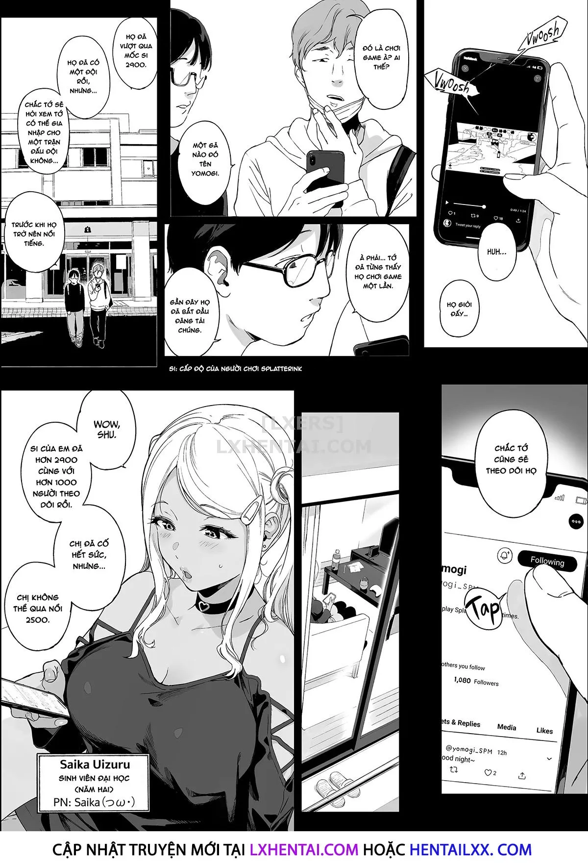 HentaiVN.net - Ảnh 6 - Gaming Harem - Chap 2