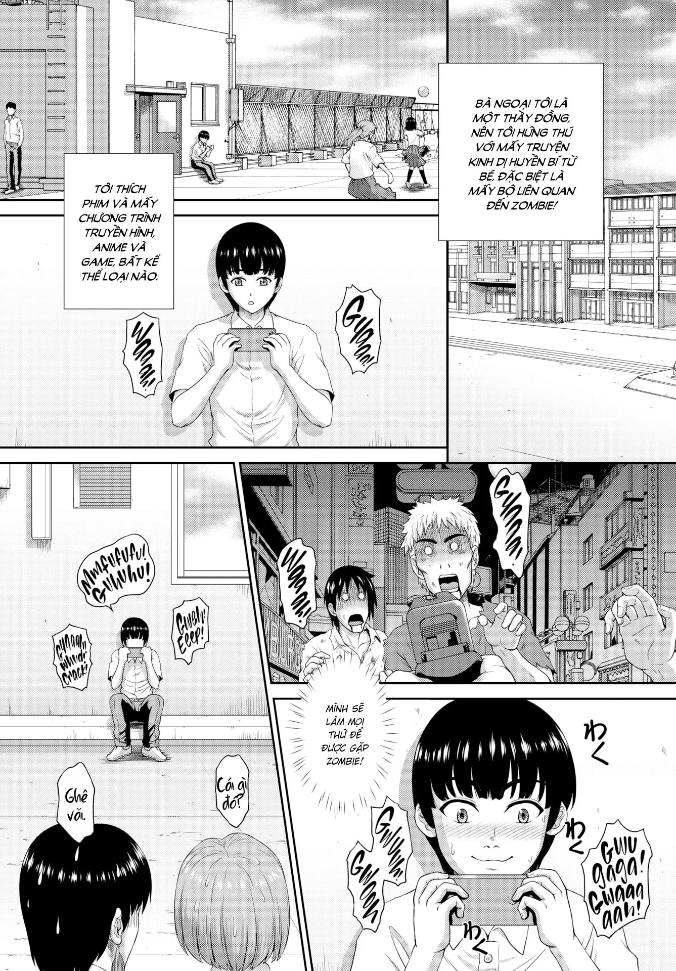 HentaiVN.net - Ảnh 10 - Cách để duy trì sự sống cho một cô gái Zombie - Chapter 1: Biến cố