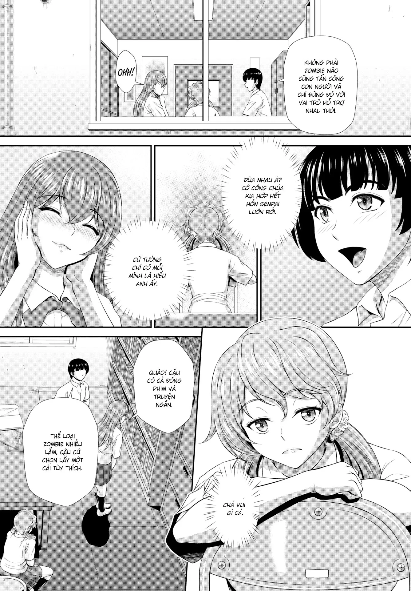 HentaiVN.net - Ảnh 15 - Cách để duy trì sự sống cho một cô gái Zombie - Chapter 1: Biến cố