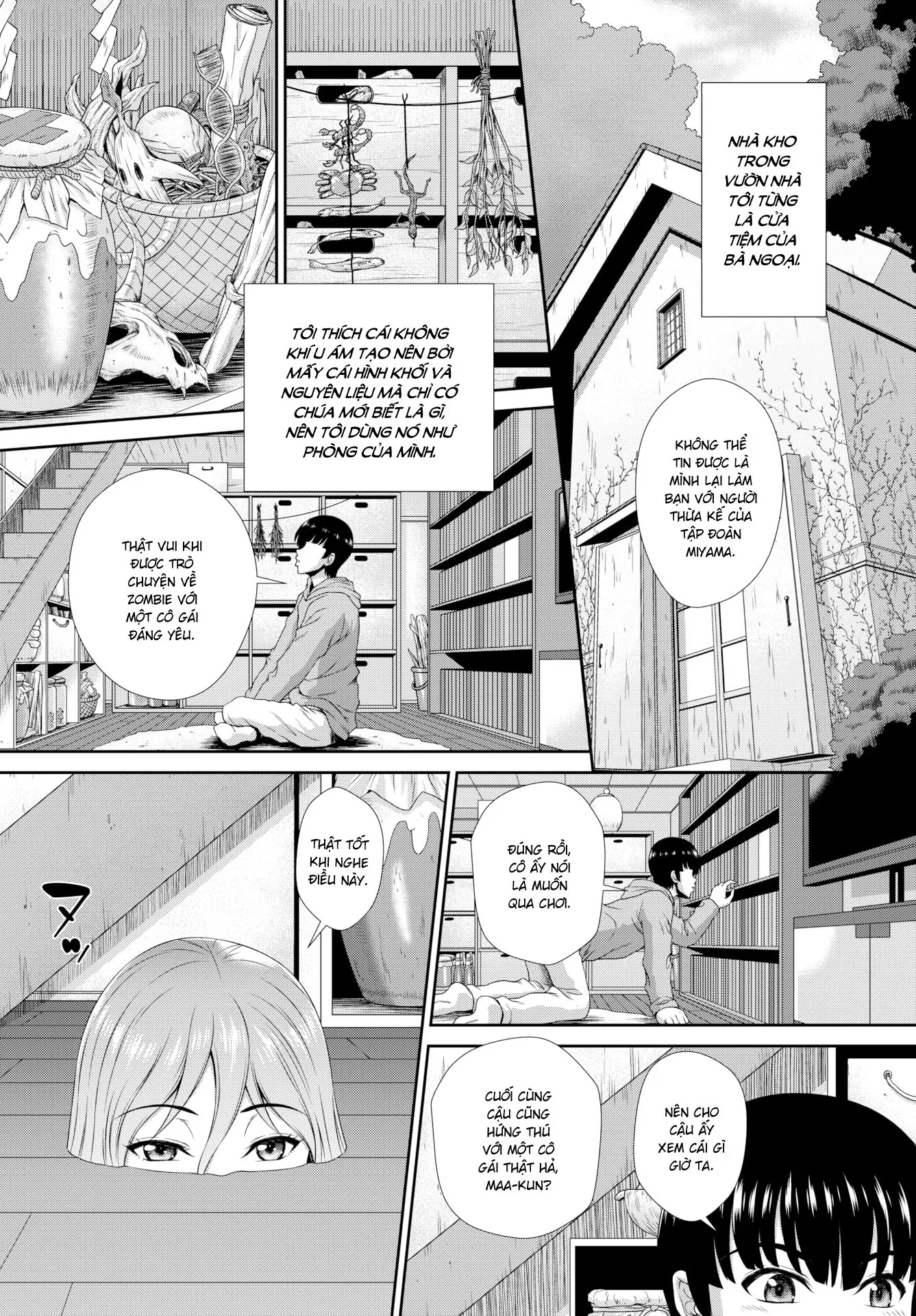 HentaiVN.net - Ảnh 17 - Cách để duy trì sự sống cho một cô gái Zombie - Chapter 1: Biến cố
