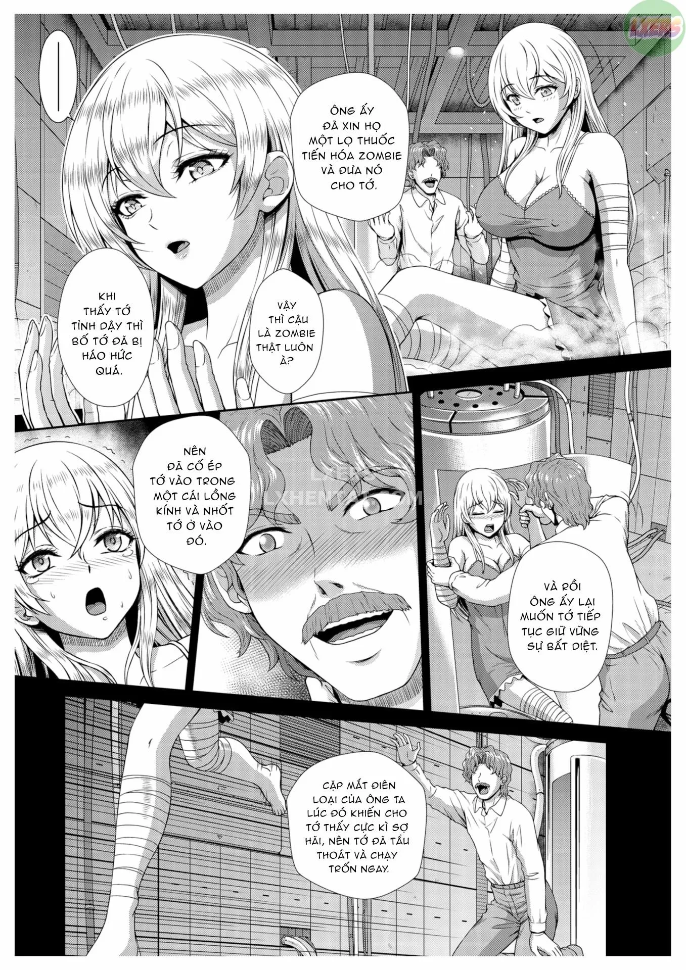 HentaiVN.net - Ảnh 12 - Cách để duy trì sự sống cho một cô gái Zombie - Chap 2