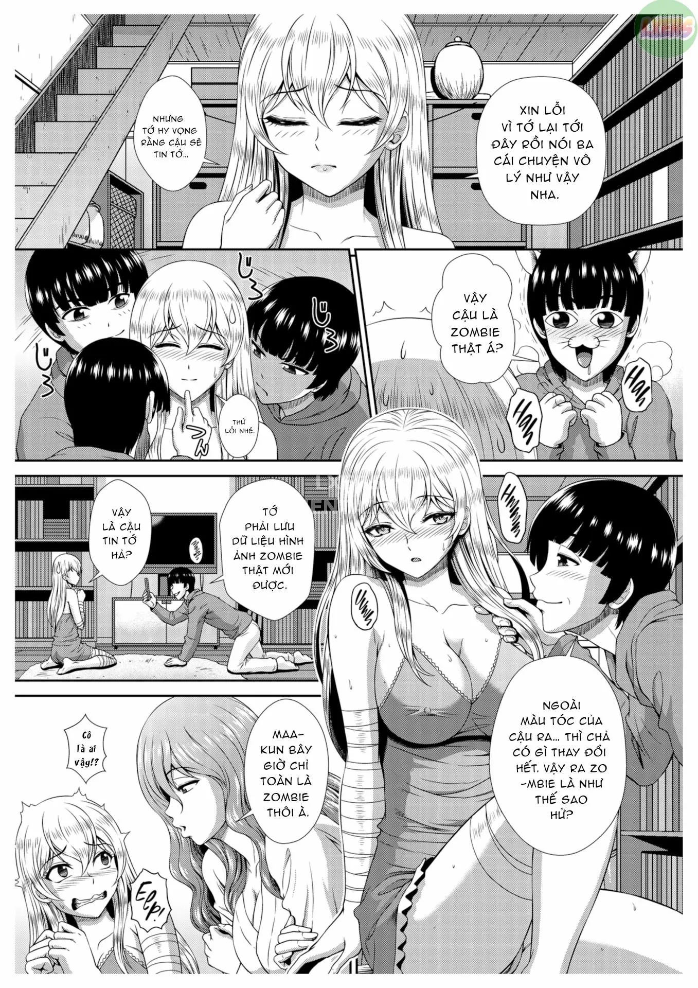 HentaiVN.net - Ảnh 14 - Cách để duy trì sự sống cho một cô gái Zombie - Chap 2