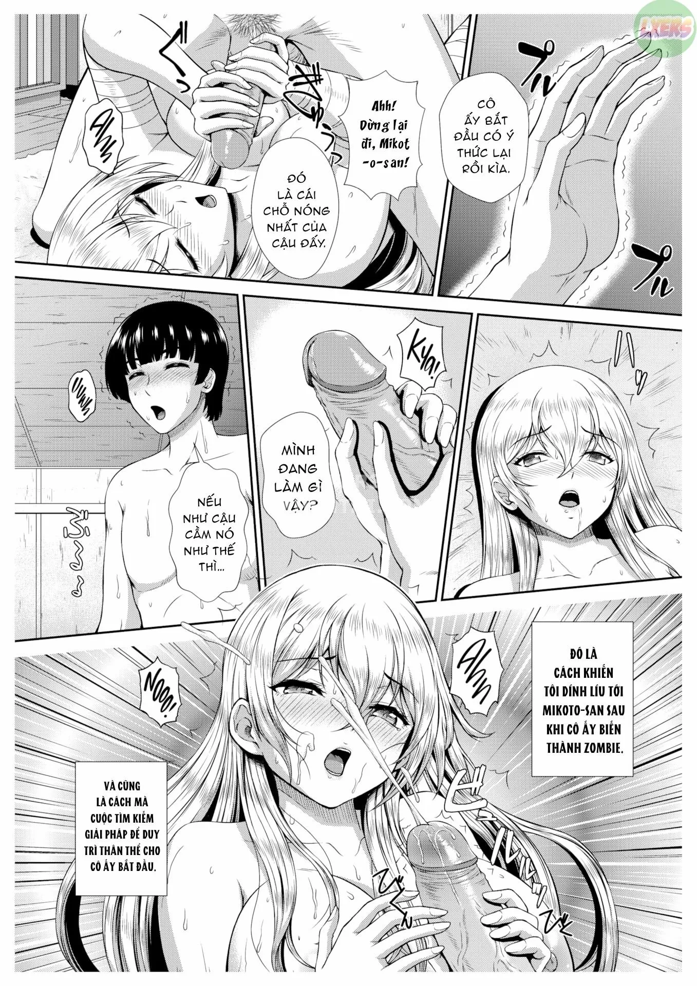 HentaiVN.net - Ảnh 19 - Cách để duy trì sự sống cho một cô gái Zombie - Chap 2