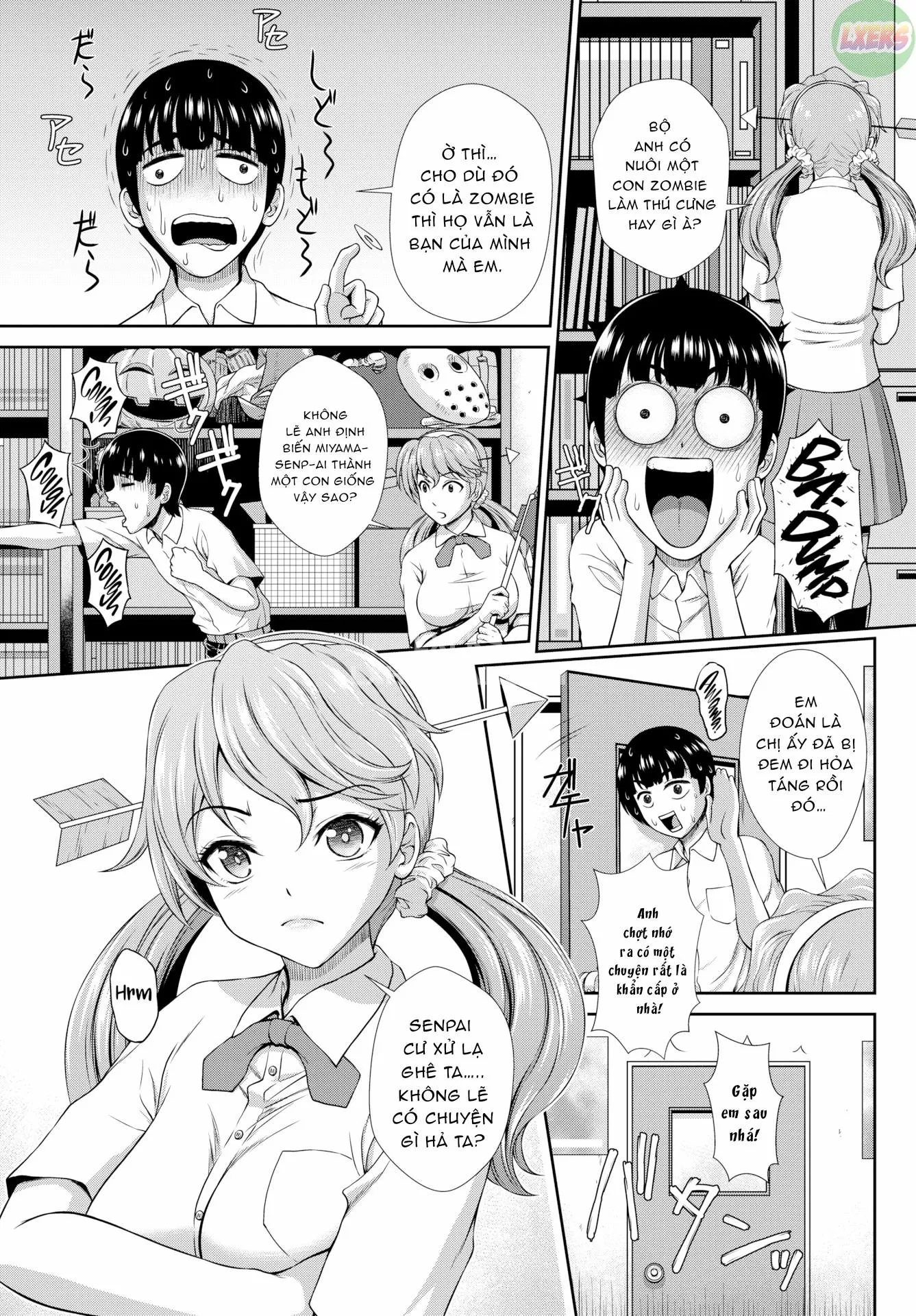 HentaiVN.net - Ảnh 13 - Cách để duy trì sự sống cho một cô gái Zombie - Chap 3