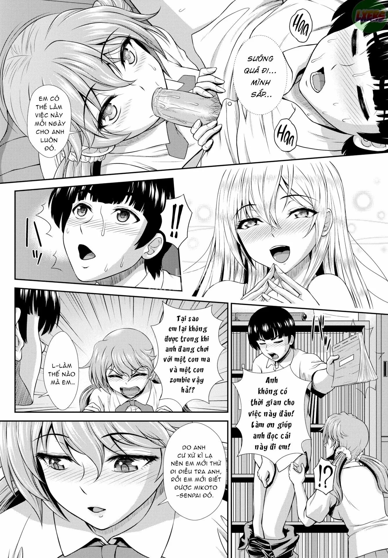 HentaiVN.net - Ảnh 16 - Cách để duy trì sự sống cho một cô gái Zombie - Chap 4