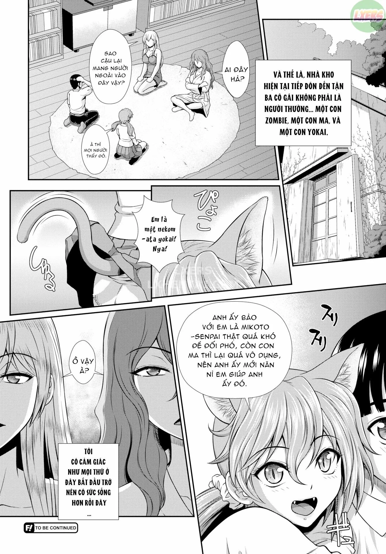 HentaiVN.net - Ảnh 24 - Cách để duy trì sự sống cho một cô gái Zombie - Chap 4