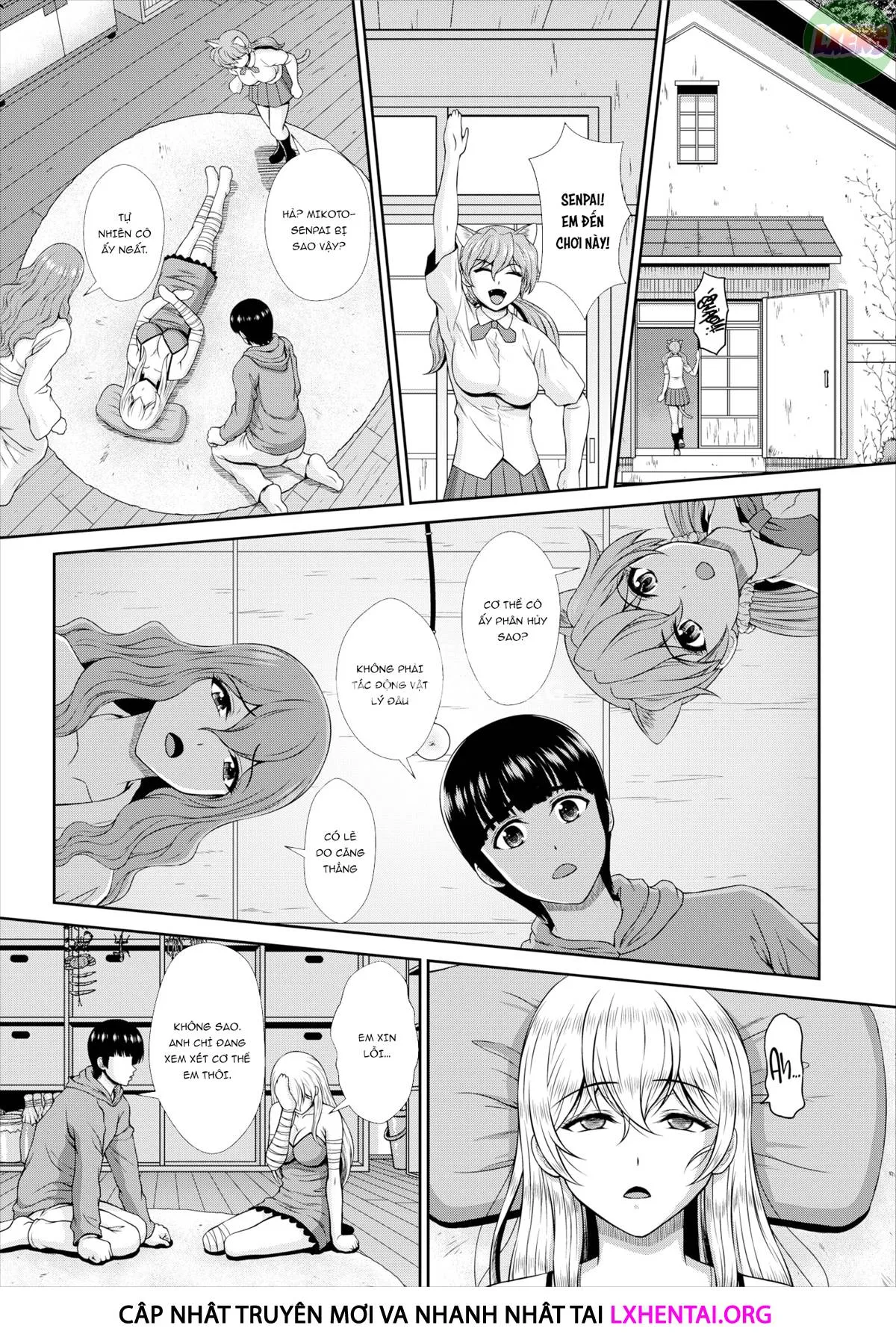 HentaiVN.net - Ảnh 11 - Cách để duy trì sự sống cho một cô gái Zombie - Chap 6