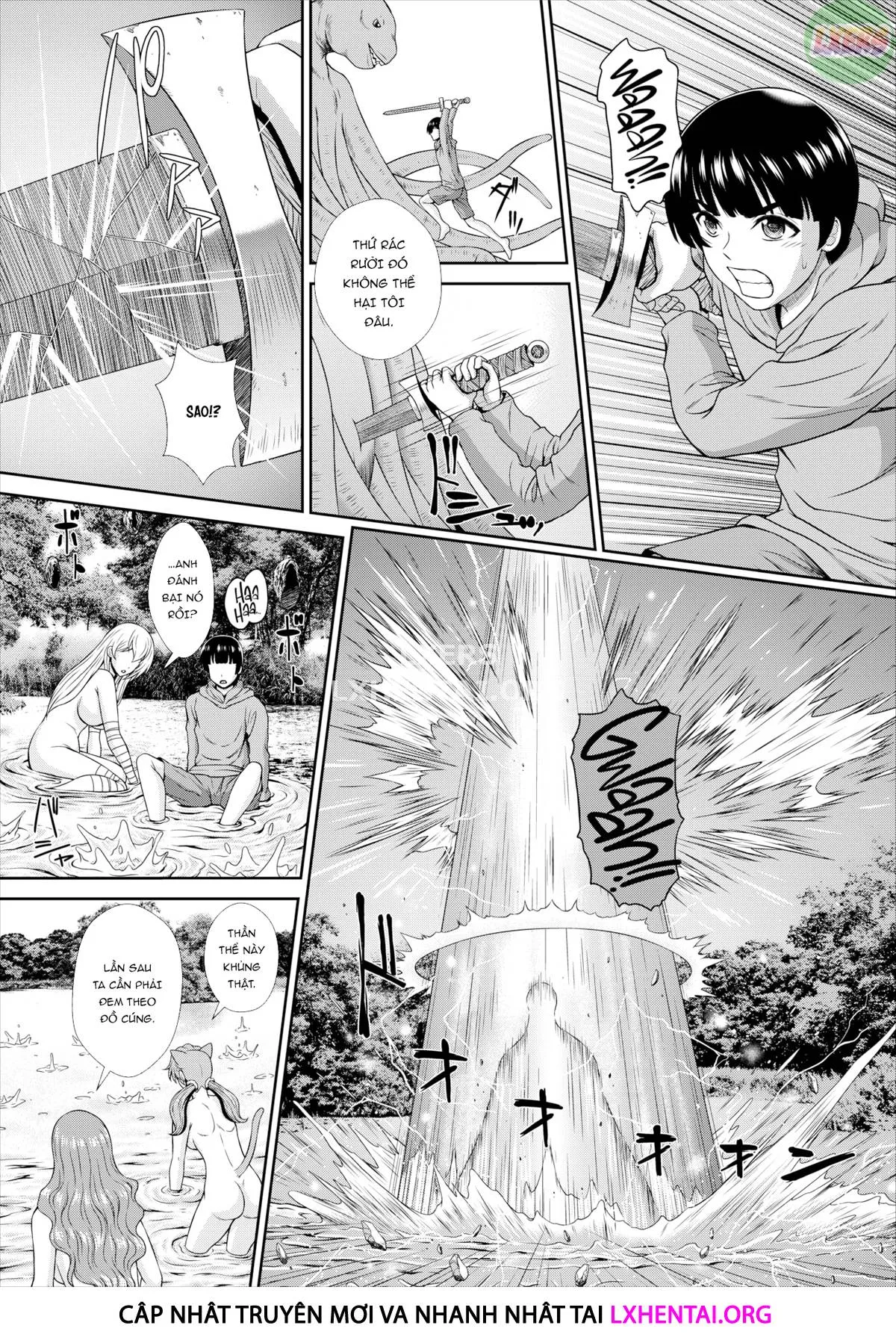 HentaiVN.net - Ảnh 24 - Cách để duy trì sự sống cho một cô gái Zombie - Chap 6