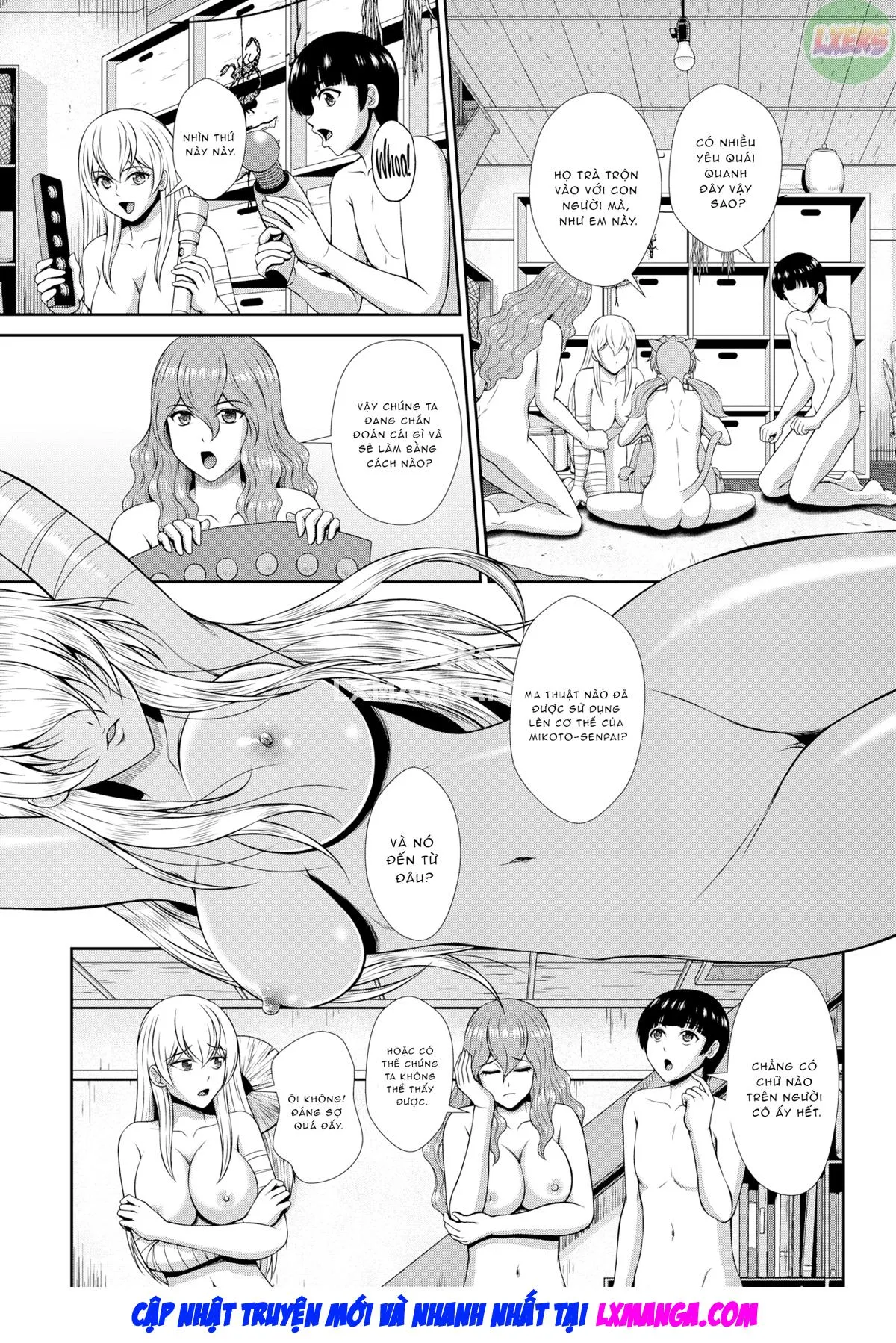 HentaiVN.net - Ảnh 15 - Cách để duy trì sự sống cho một cô gái Zombie - Chap 8