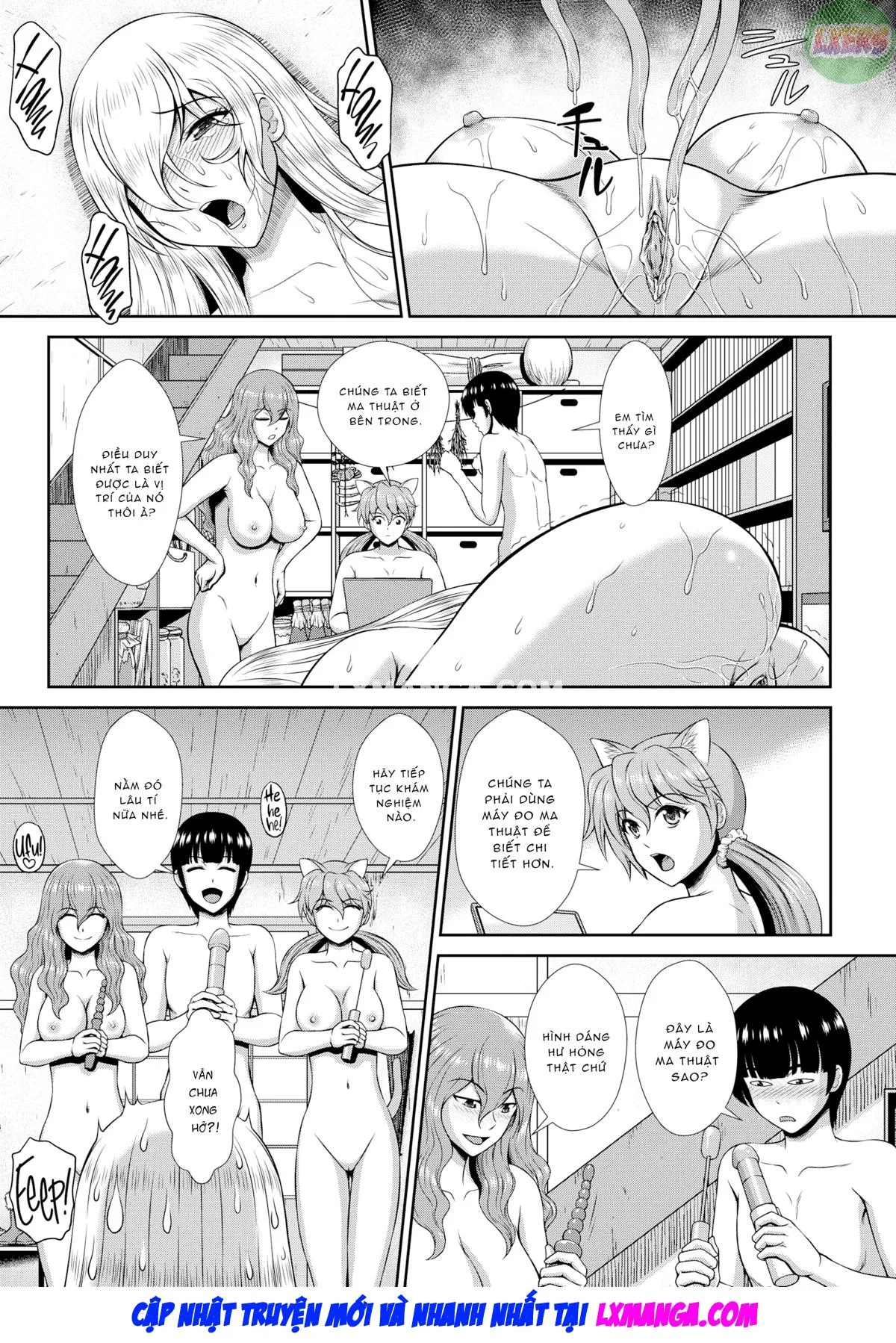HentaiVN.net - Ảnh 18 - Cách để duy trì sự sống cho một cô gái Zombie - Chap 8
