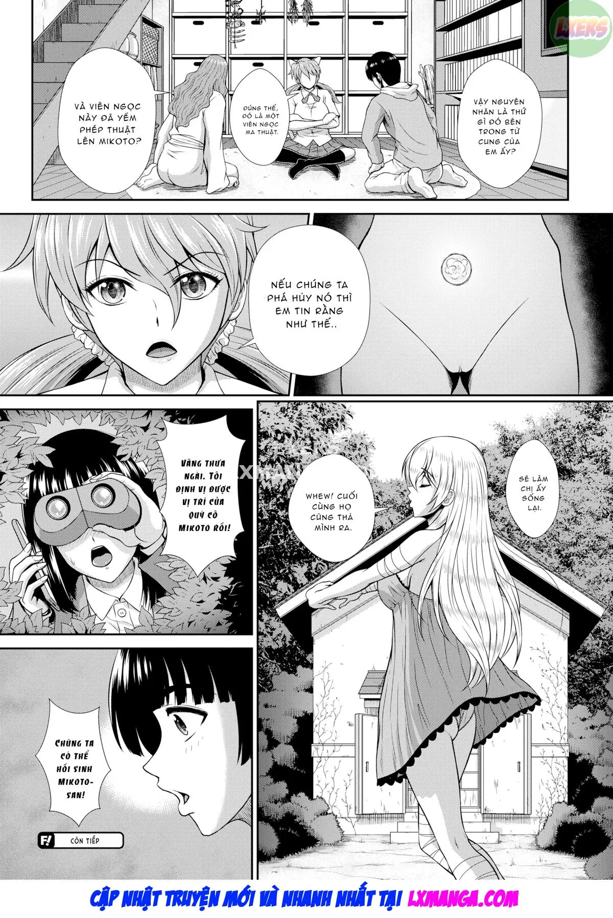 HentaiVN.net - Ảnh 24 - Cách để duy trì sự sống cho một cô gái Zombie - Chap 8
