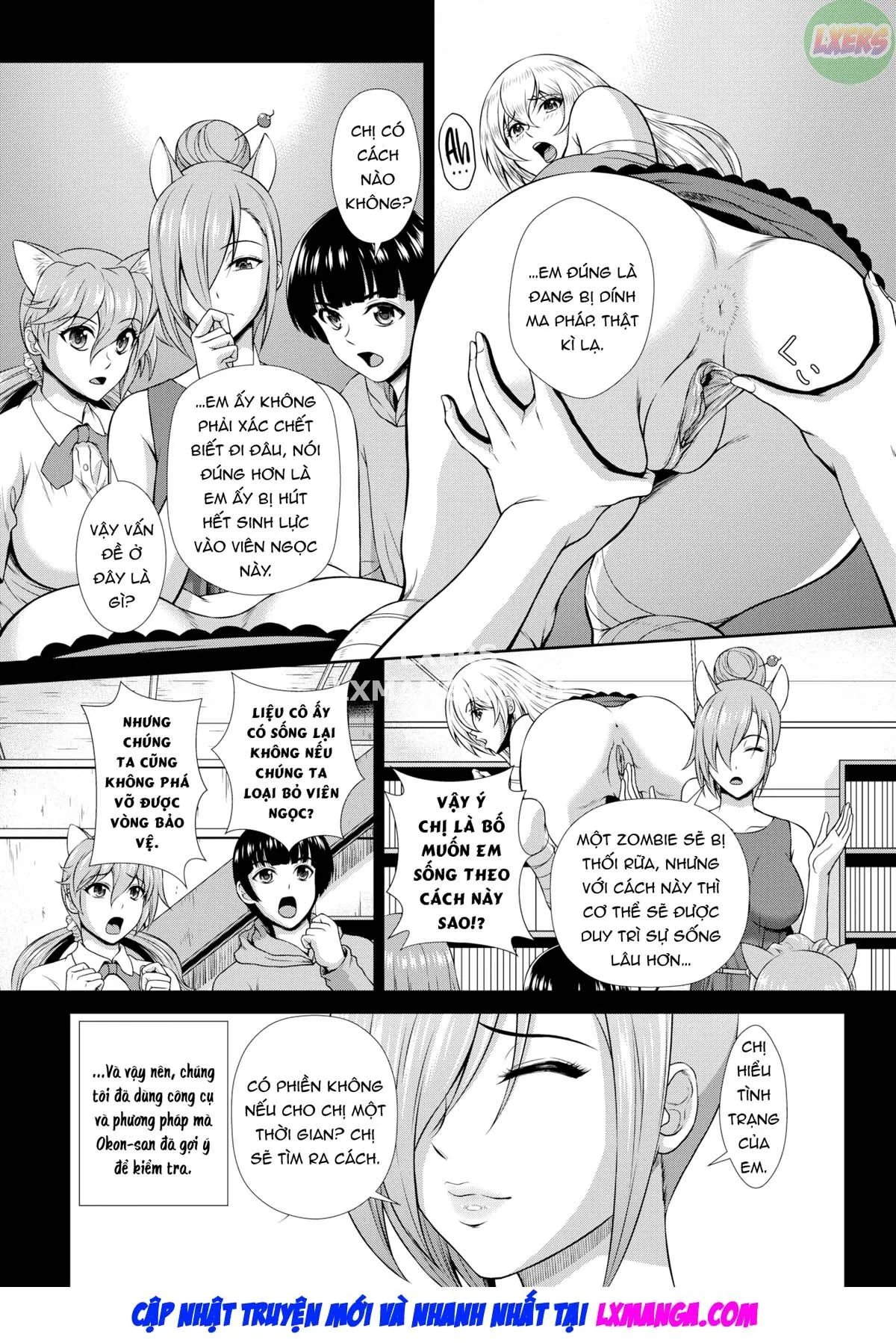 HentaiVN.net - Ảnh 7 - Cách để duy trì sự sống cho một cô gái Zombie - Chap 9