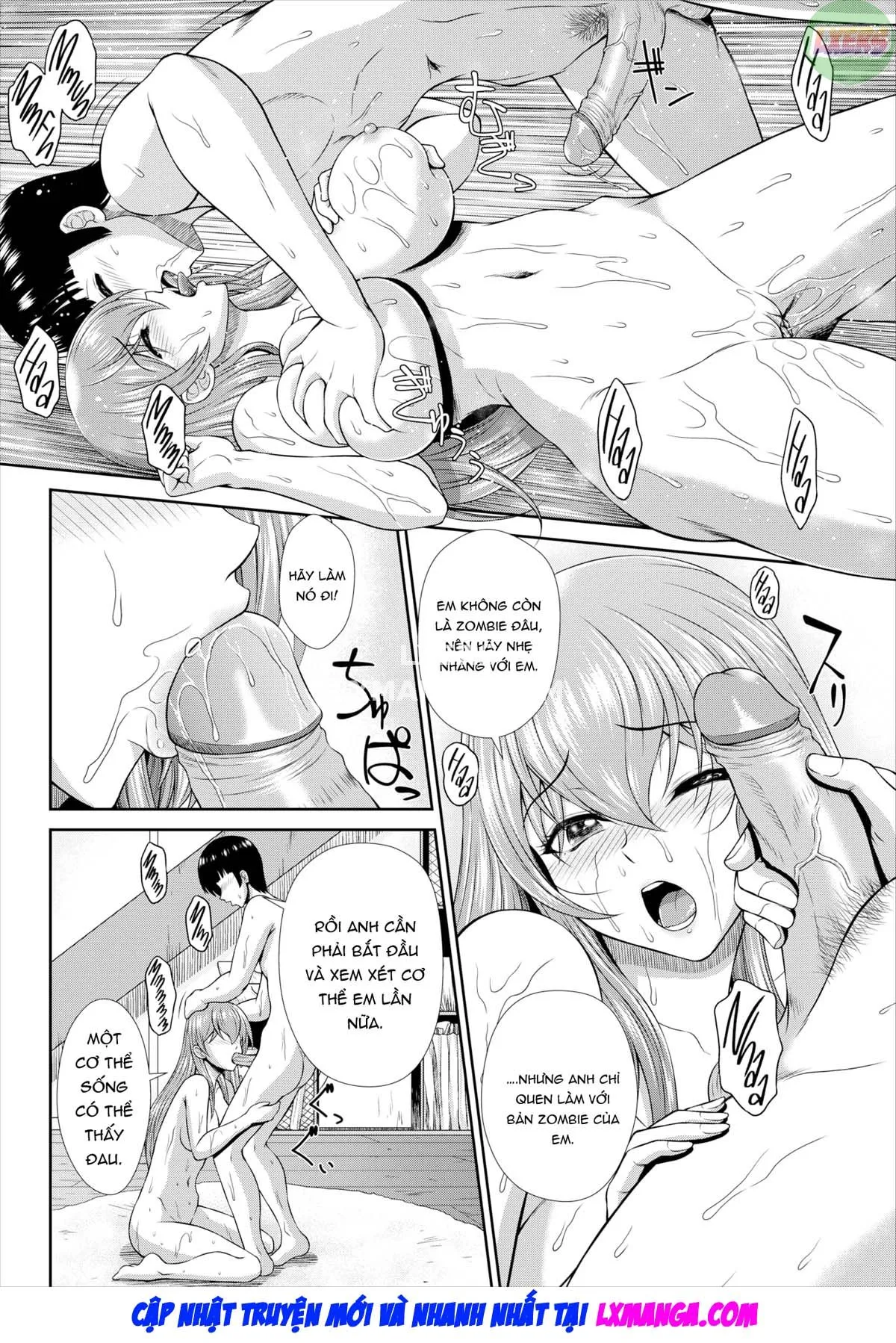 HentaiVN.net - Ảnh 18 - Cách để duy trì sự sống cho một cô gái Zombie - Chap 10