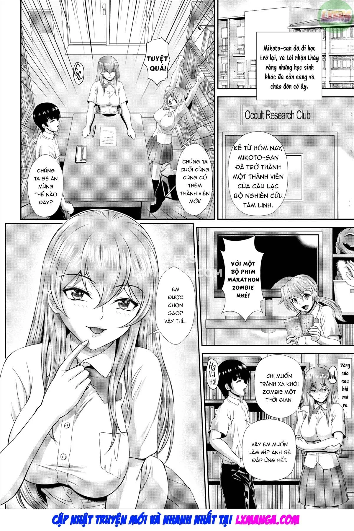 HentaiVN.net - Ảnh 22 - Cách để duy trì sự sống cho một cô gái Zombie - Chap 10