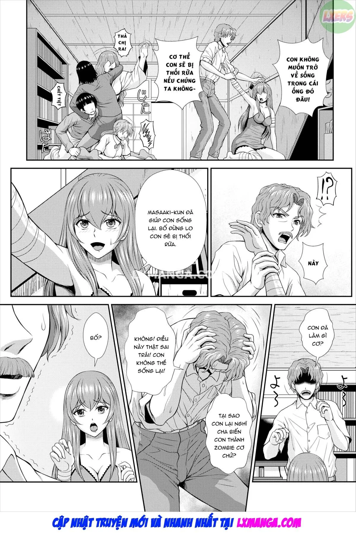 HentaiVN.net - Ảnh 7 - Cách để duy trì sự sống cho một cô gái Zombie - Chap 10