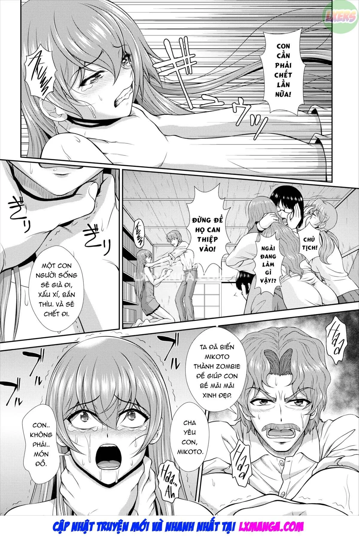 HentaiVN.net - Ảnh 8 - Cách để duy trì sự sống cho một cô gái Zombie - Chap 10