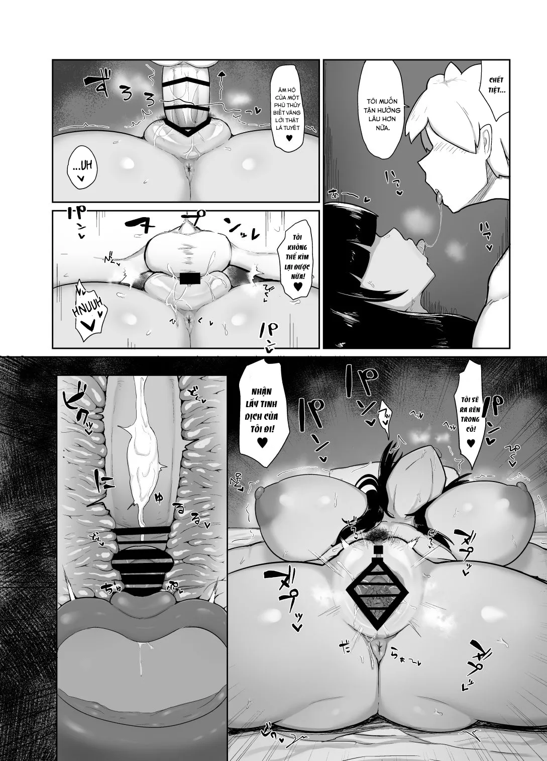 HentaiVN.net - Ảnh 17 - Chu du Thị trấn Địt cùng Bạn địt mới 2 [Party ni Yatotta Mahoutsukai ni Musekinin Tanetsuke Suru Hanashi] - Chap 1