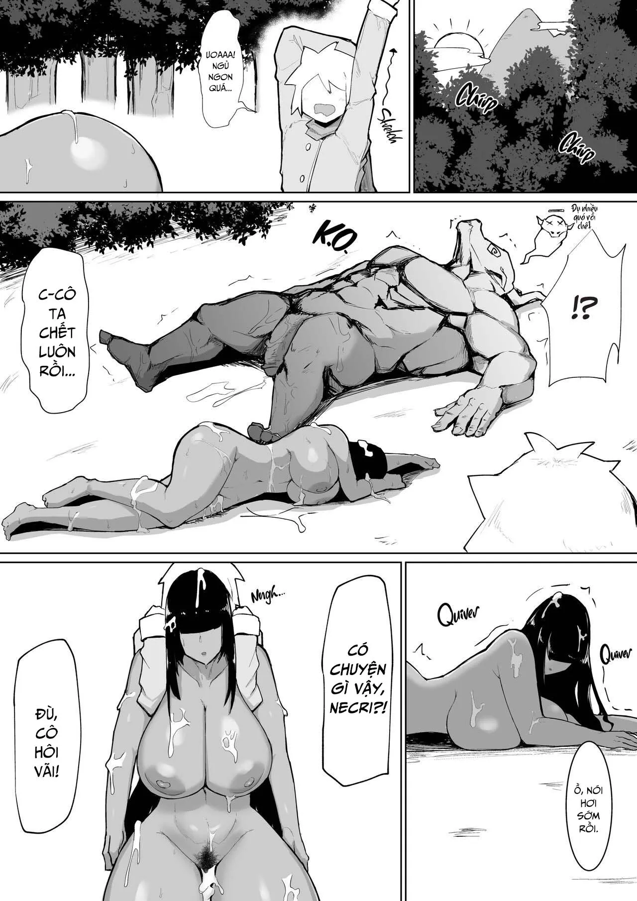 HentaiVN.net - Ảnh 11 - Chu du Thị trấn Địt cùng Bạn địt mới 2 [Party ni Yatotta Mahoutsukai ni Musekinin Tanetsuke Suru Hanashi] - Chap 2