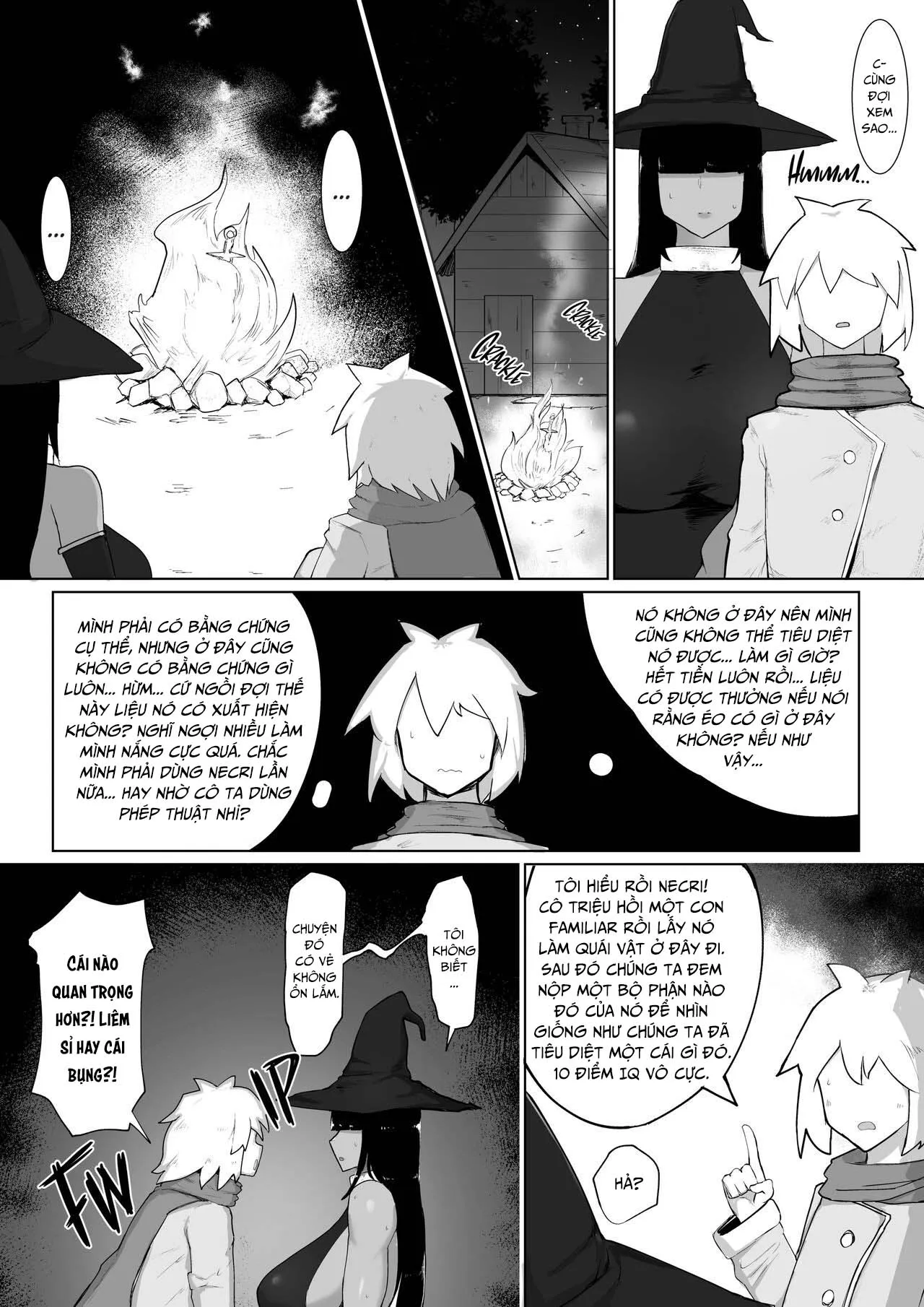 HentaiVN.net - Ảnh 4 - Chu du Thị trấn Địt cùng Bạn địt mới 2 [Party ni Yatotta Mahoutsukai ni Musekinin Tanetsuke Suru Hanashi] - Chap 2