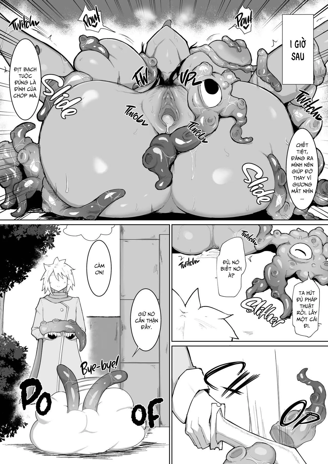 HentaiVN.net - Ảnh 7 - Chu du Thị trấn Địt cùng Bạn địt mới 2 [Party ni Yatotta Mahoutsukai ni Musekinin Tanetsuke Suru Hanashi] - Chap 2