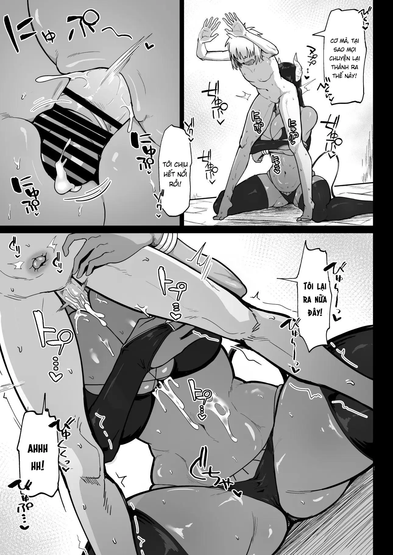 HentaiVN.net - Ảnh 17 - Chu du Thị trấn Địt cùng Bạn địt mới 2 [Party ni Yatotta Mahoutsukai ni Musekinin Tanetsuke Suru Hanashi] - Chap 3