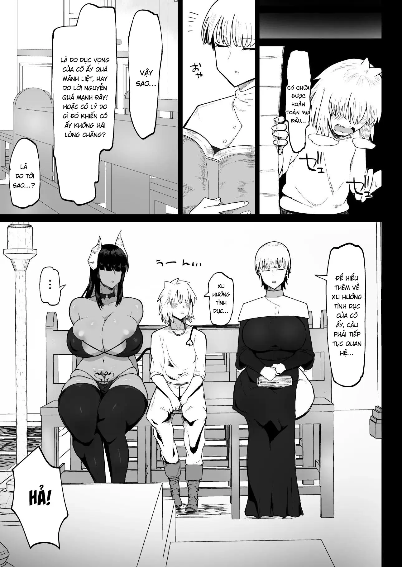 HentaiVN.net - Ảnh 25 - Chu du Thị trấn Địt cùng Bạn địt mới 2 [Party ni Yatotta Mahoutsukai ni Musekinin Tanetsuke Suru Hanashi] - Chap 3