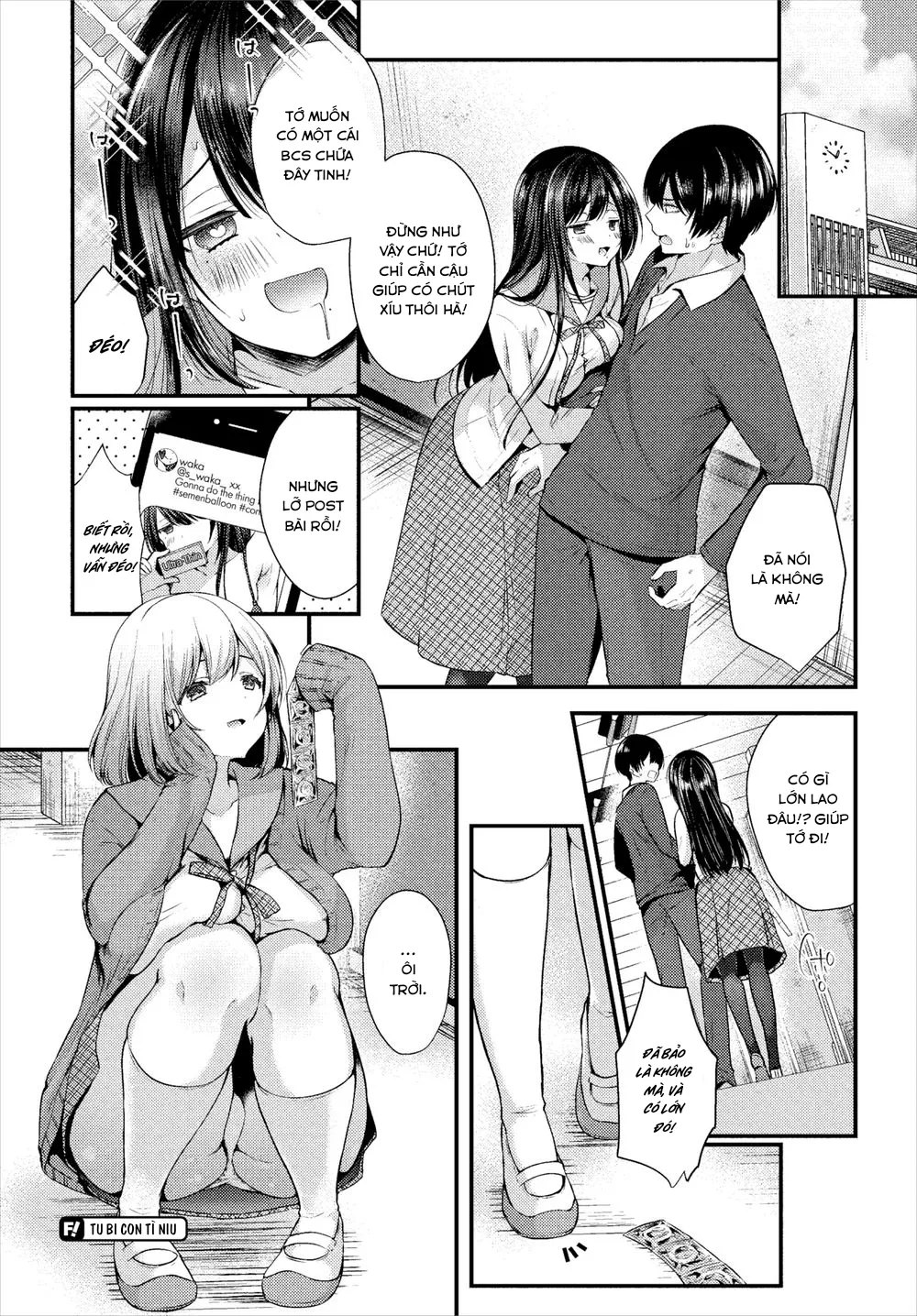 HentaiVN.net - Ảnh 19 - Gái Ngoan Lớp Tôi Hoá Ra Lại Là Dâm Nữ!? - Chap 1 - Lớp Trưởng