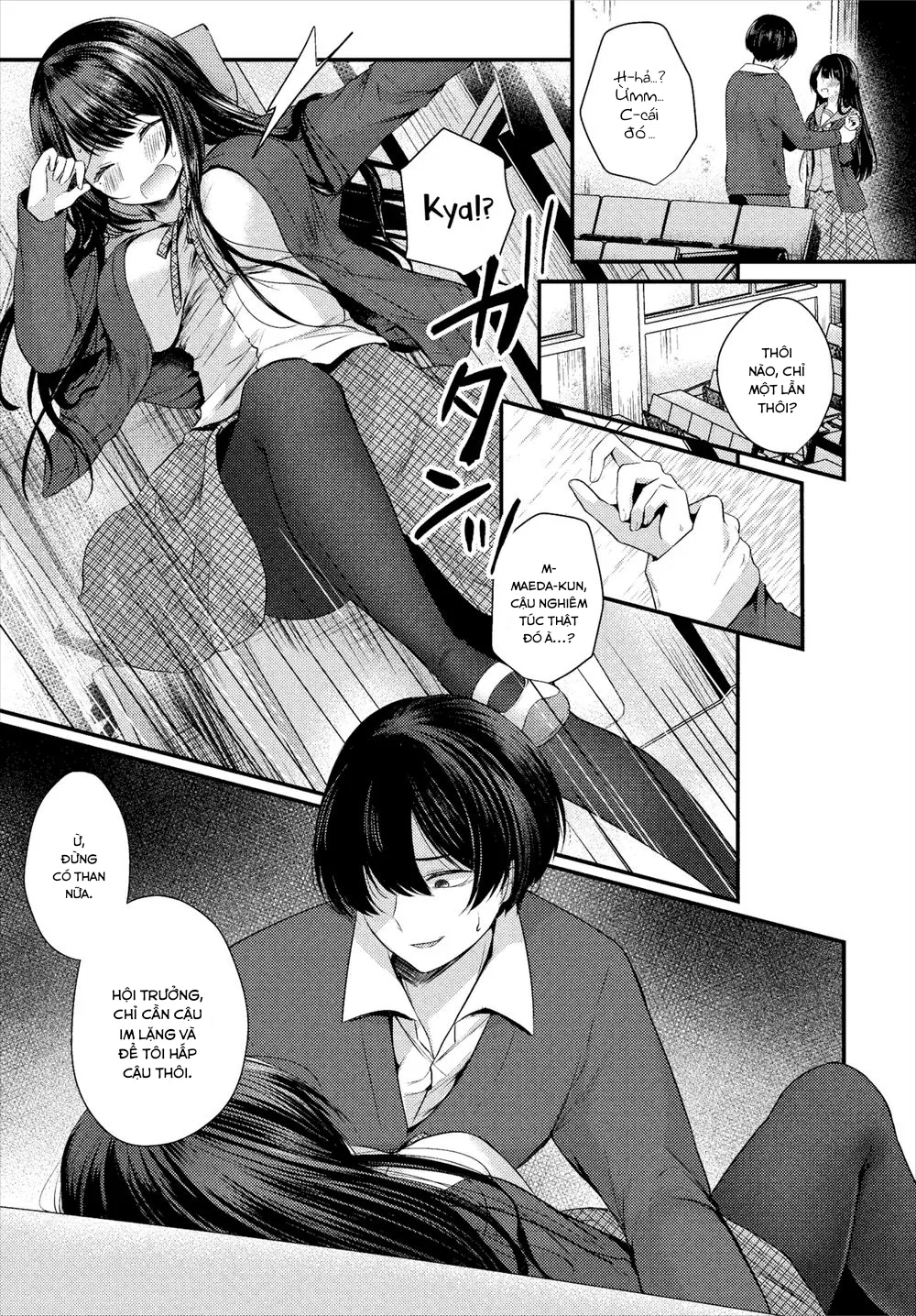 HentaiVN.net - Ảnh 6 - Gái Ngoan Lớp Tôi Hoá Ra Lại Là Dâm Nữ!? - Chap 1 - Lớp Trưởng