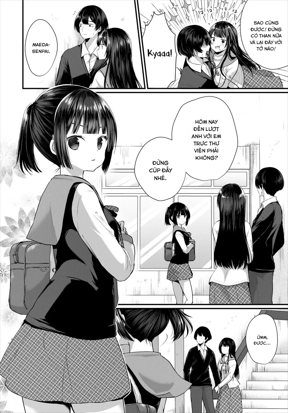 HentaiVN.net - Ảnh 3 - Gái Ngoan Lớp Tôi Hoá Ra Lại Là Dâm Nữ!? - Chap 2 - Tiền Bối