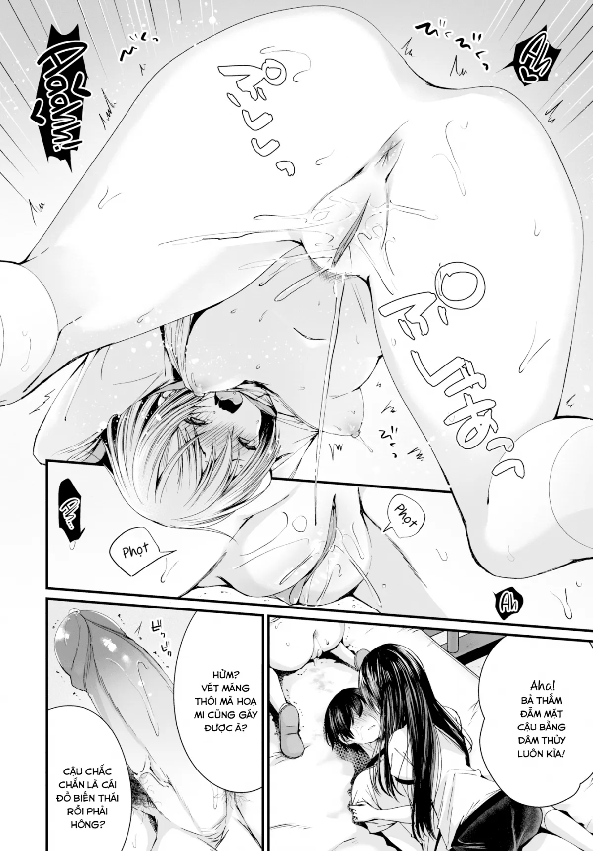 HentaiVN.net - Ảnh 11 - Gái Ngoan Lớp Tôi Hoá Ra Lại Là Dâm Nữ!? - Chap 3 - Lớp Trưởng & Nhỏ Đầu Gấu