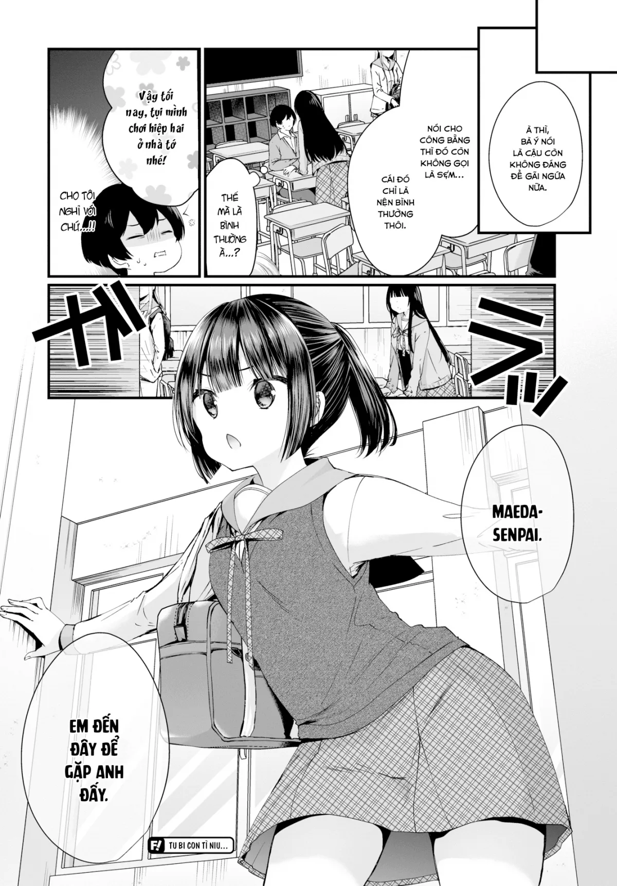 HentaiVN.net - Ảnh 21 - Gái Ngoan Lớp Tôi Hoá Ra Lại Là Dâm Nữ!? - Chap 3 - Lớp Trưởng & Nhỏ Đầu Gấu