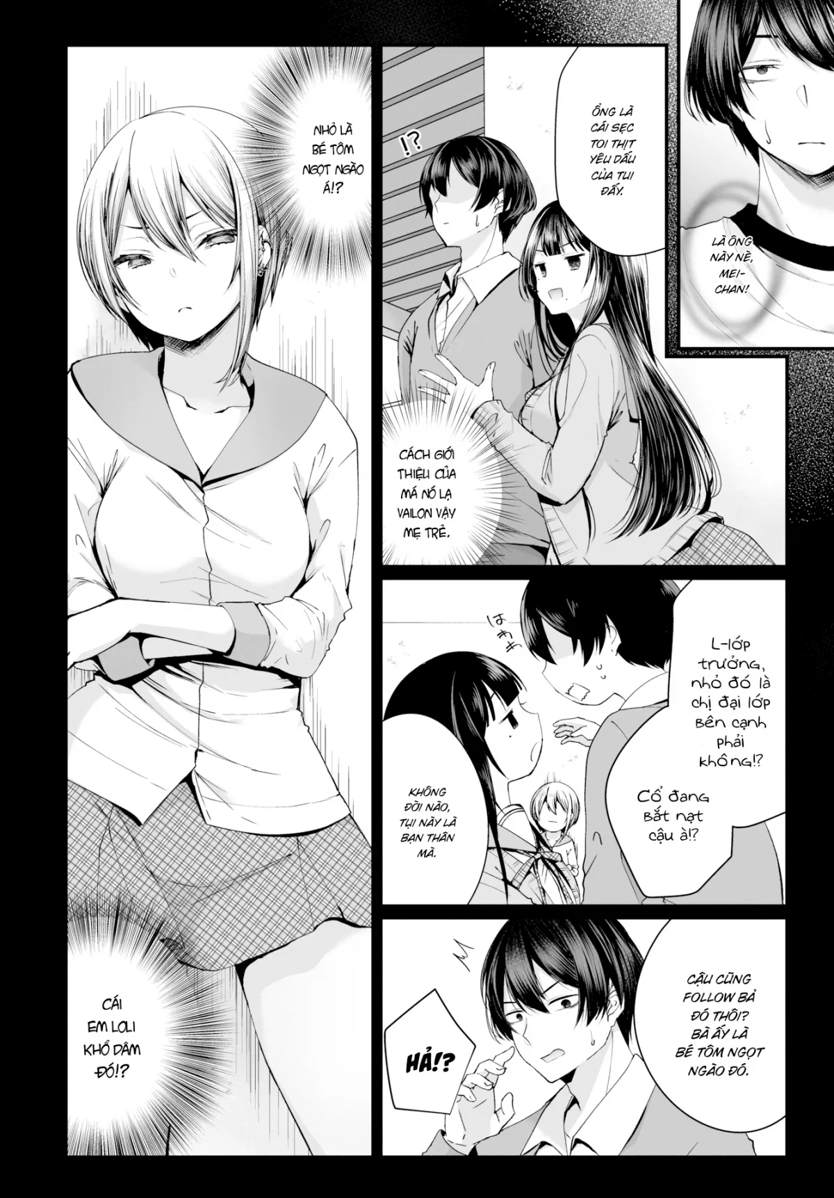 HentaiVN.net - Ảnh 3 - Gái Ngoan Lớp Tôi Hoá Ra Lại Là Dâm Nữ!? - Chap 3 - Lớp Trưởng & Nhỏ Đầu Gấu