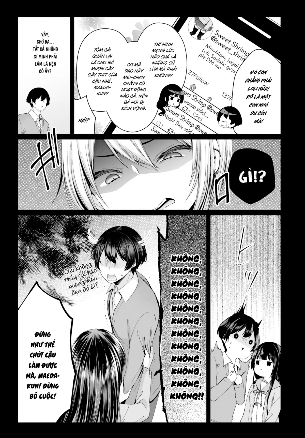 HentaiVN.net - Ảnh 4 - Gái Ngoan Lớp Tôi Hoá Ra Lại Là Dâm Nữ!? - Chap 3 - Lớp Trưởng & Nhỏ Đầu Gấu