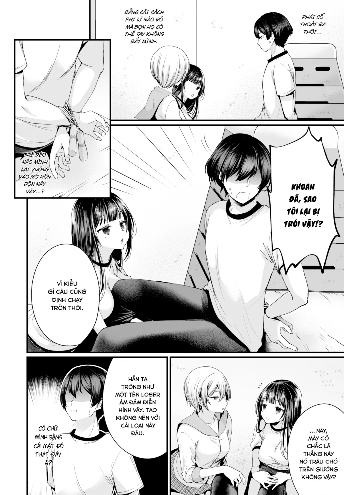 HentaiVN.net - Ảnh 5 - Gái Ngoan Lớp Tôi Hoá Ra Lại Là Dâm Nữ!? - Chap 3 - Lớp Trưởng & Nhỏ Đầu Gấu