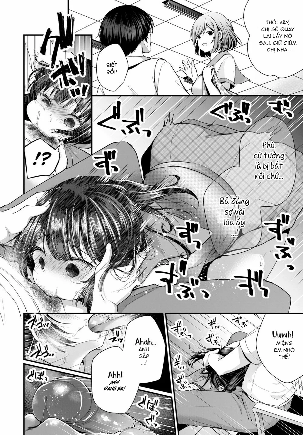 HentaiVN.net - Ảnh 10 - Gái Ngoan Lớp Tôi Hoá Ra Lại Là Dâm Nữ!? - Chap 4 - Hậu Bối