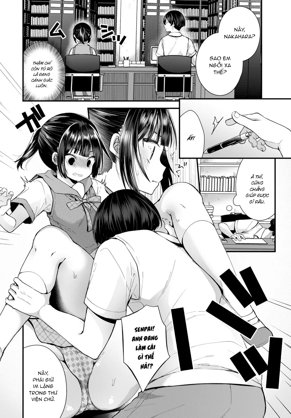 HentaiVN.net - Ảnh 6 - Gái Ngoan Lớp Tôi Hoá Ra Lại Là Dâm Nữ!? - Chap 4 - Hậu Bối